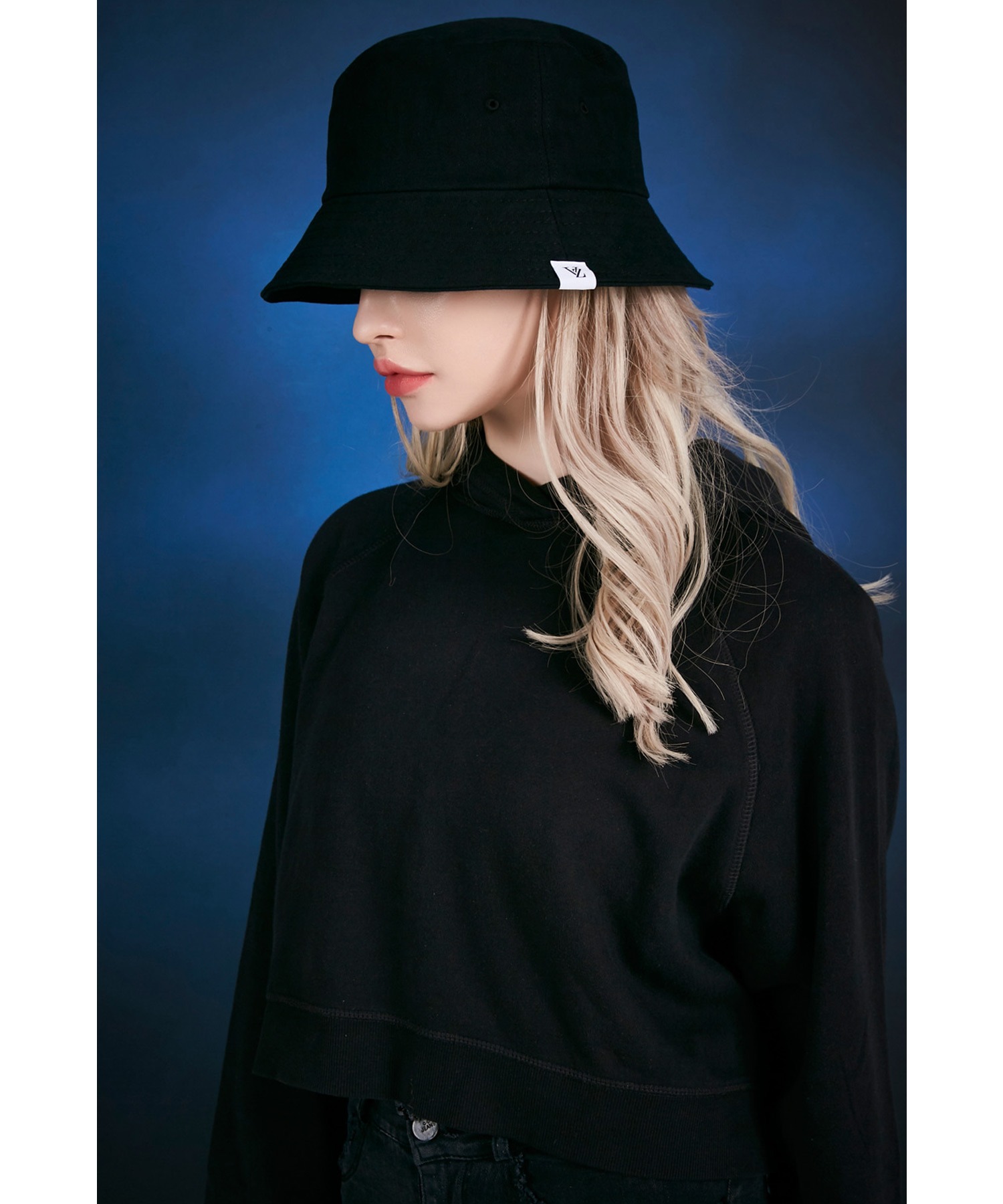 A'GEM/9 × .kom『VARZAR/バザール』Herringbone label bucket hat