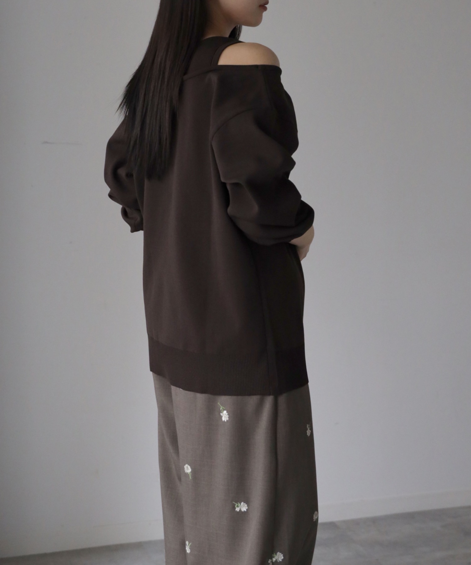 model：164cm. 着用サイズ：FREE