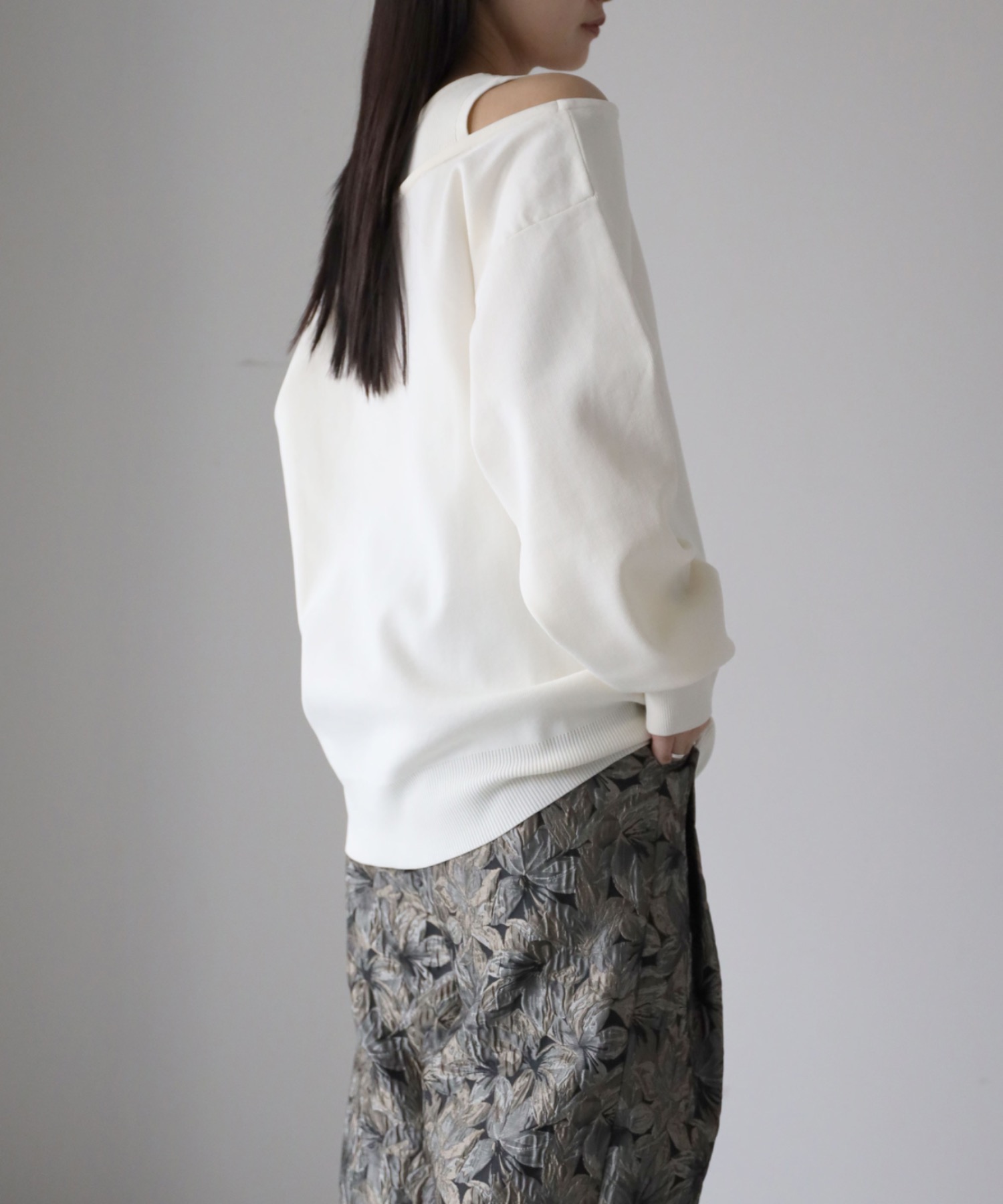 model：164cm. 着用サイズ：FREE