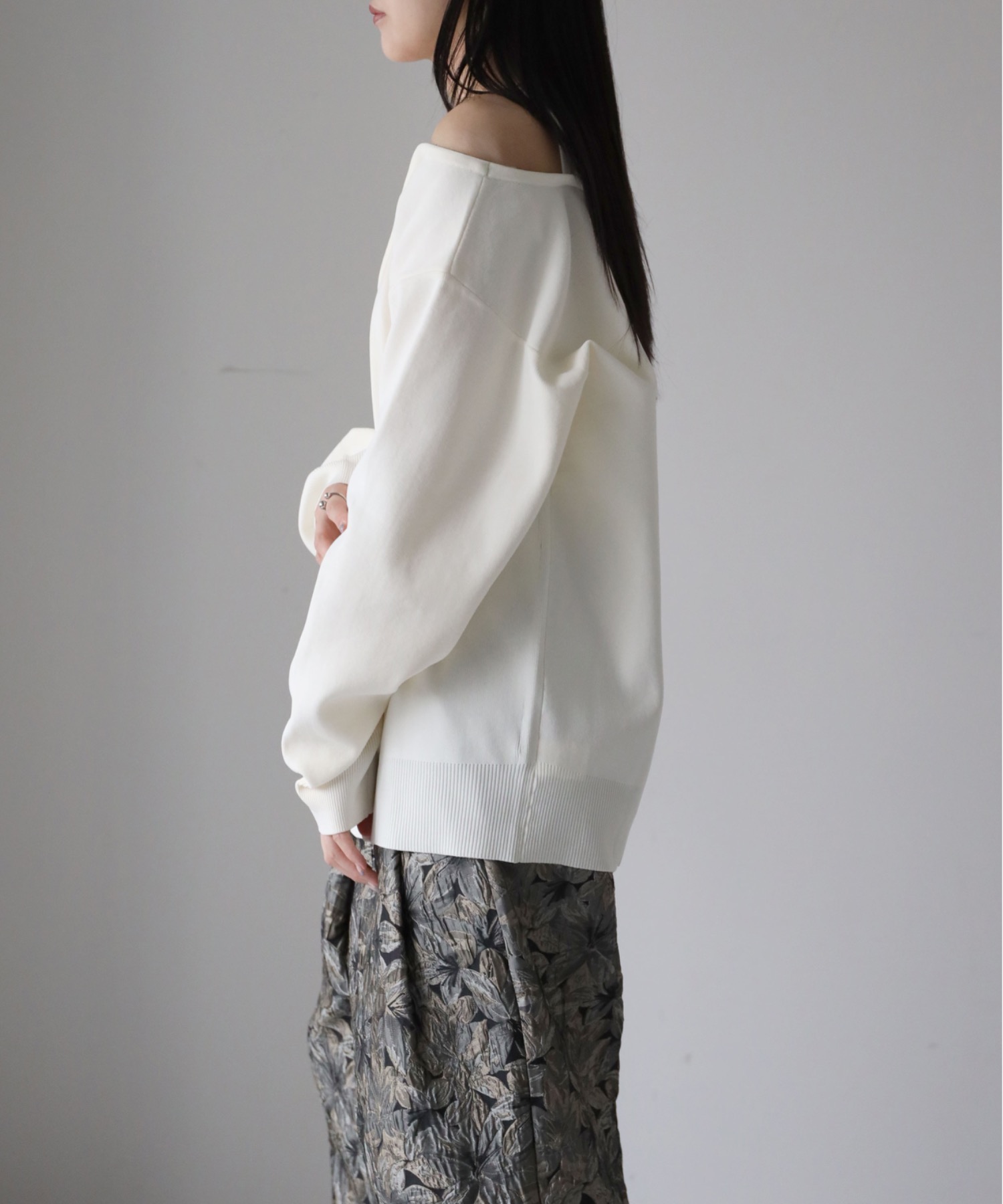 model：164cm. 着用サイズ：FREE