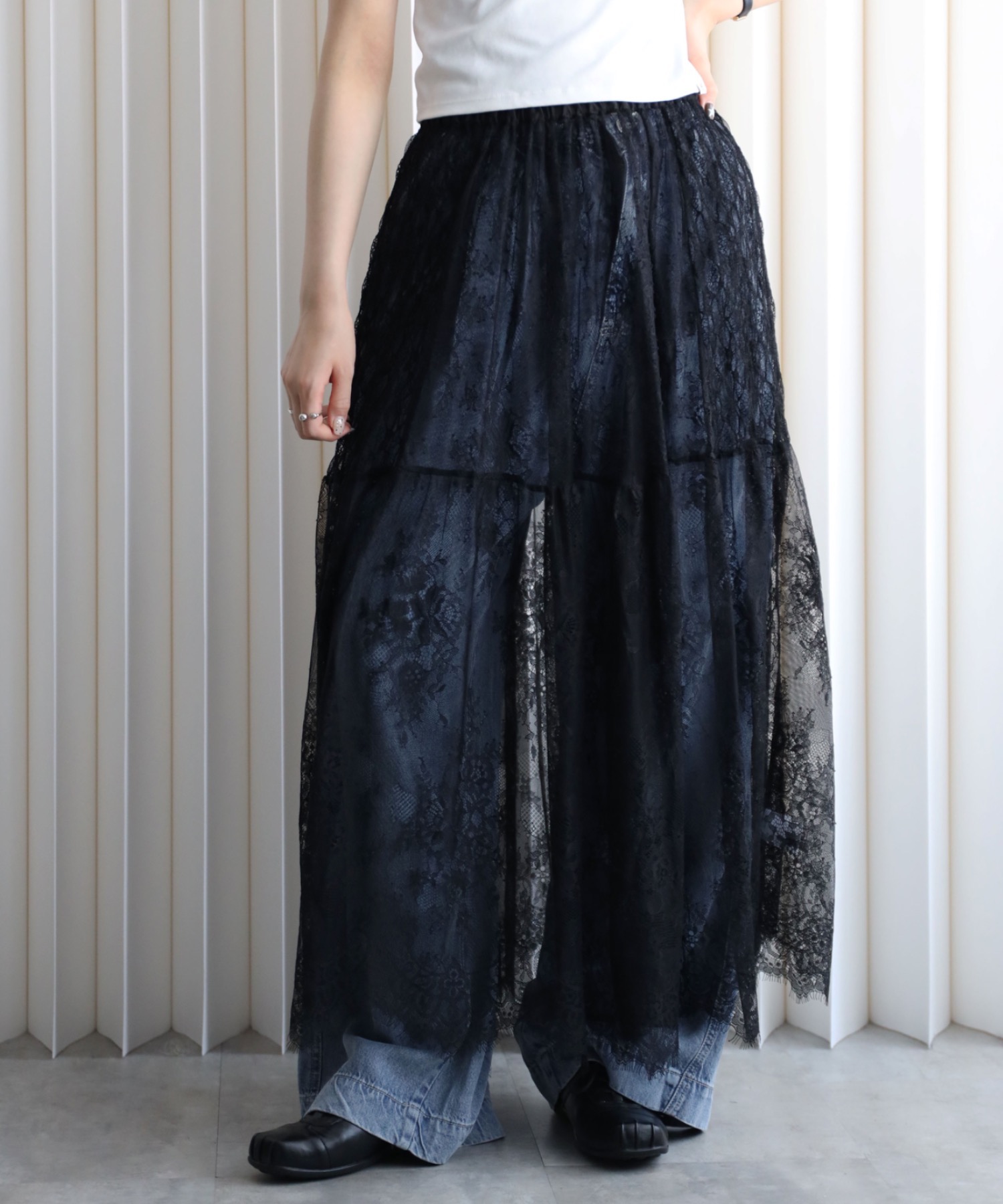 model：164cm. 着用サイズ：FREE