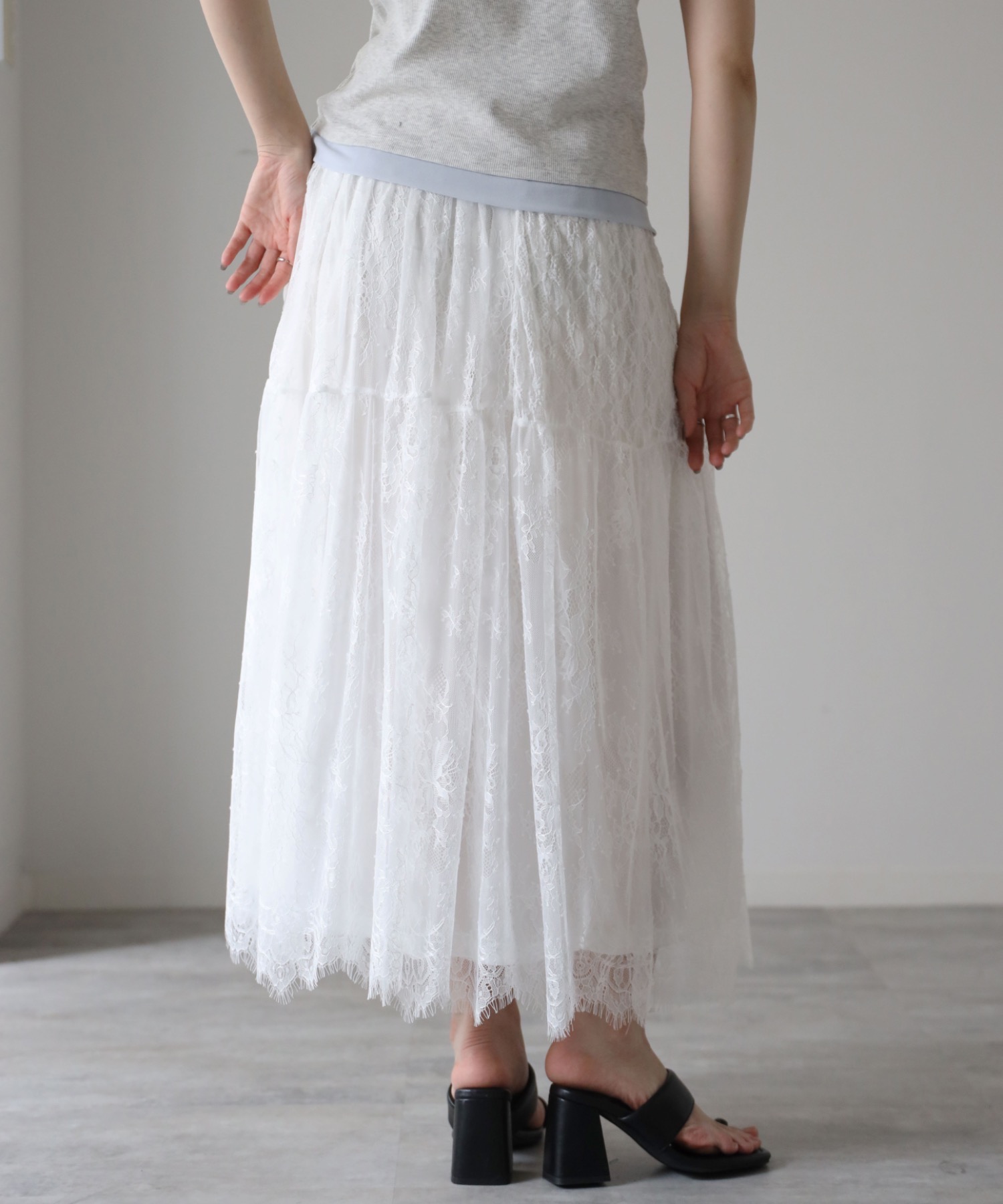 model：164cm. 着用サイズ：FREE