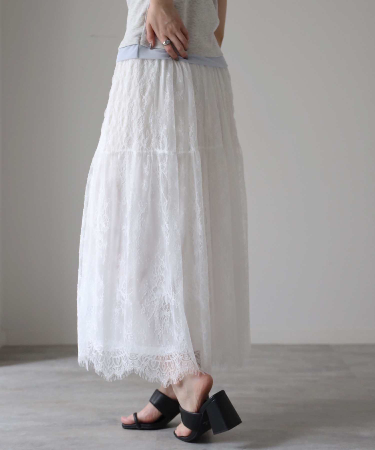 model：164cm. 着用サイズ：FREE