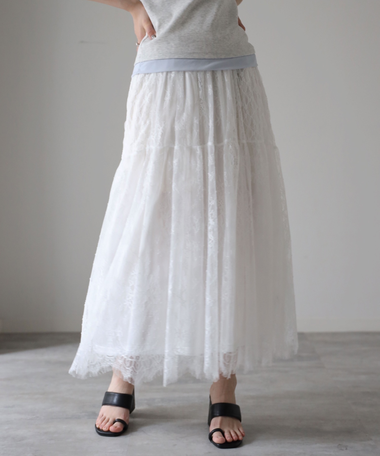 model：164cm. 着用サイズ：FREE