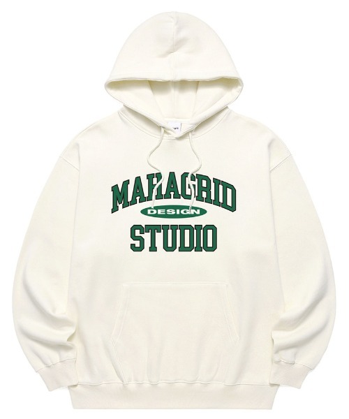 A´GEM/9 × .kom『mahagrid/マハグリッド』COLLEGE LOGO HOODIE