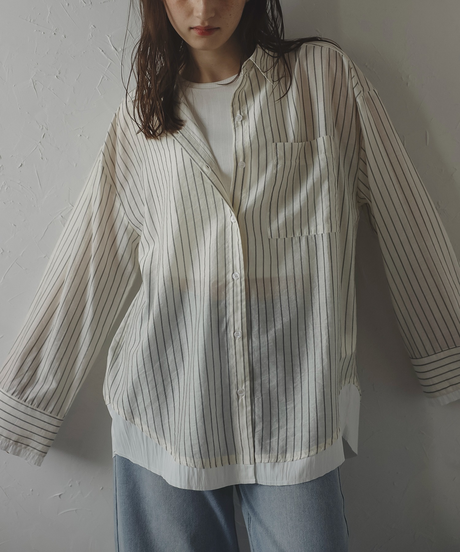 model：H164 着用サイズ：FREE