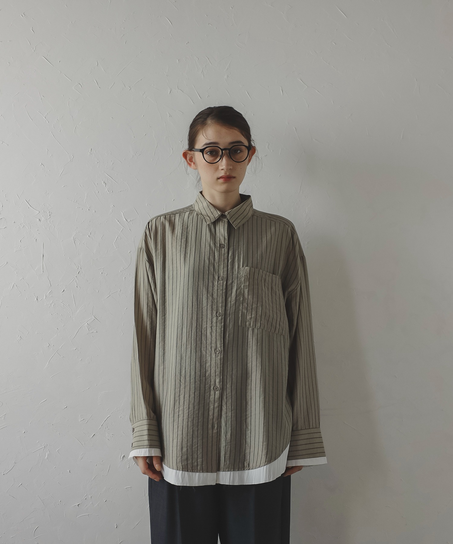 model：H164 着用サイズ：FREE