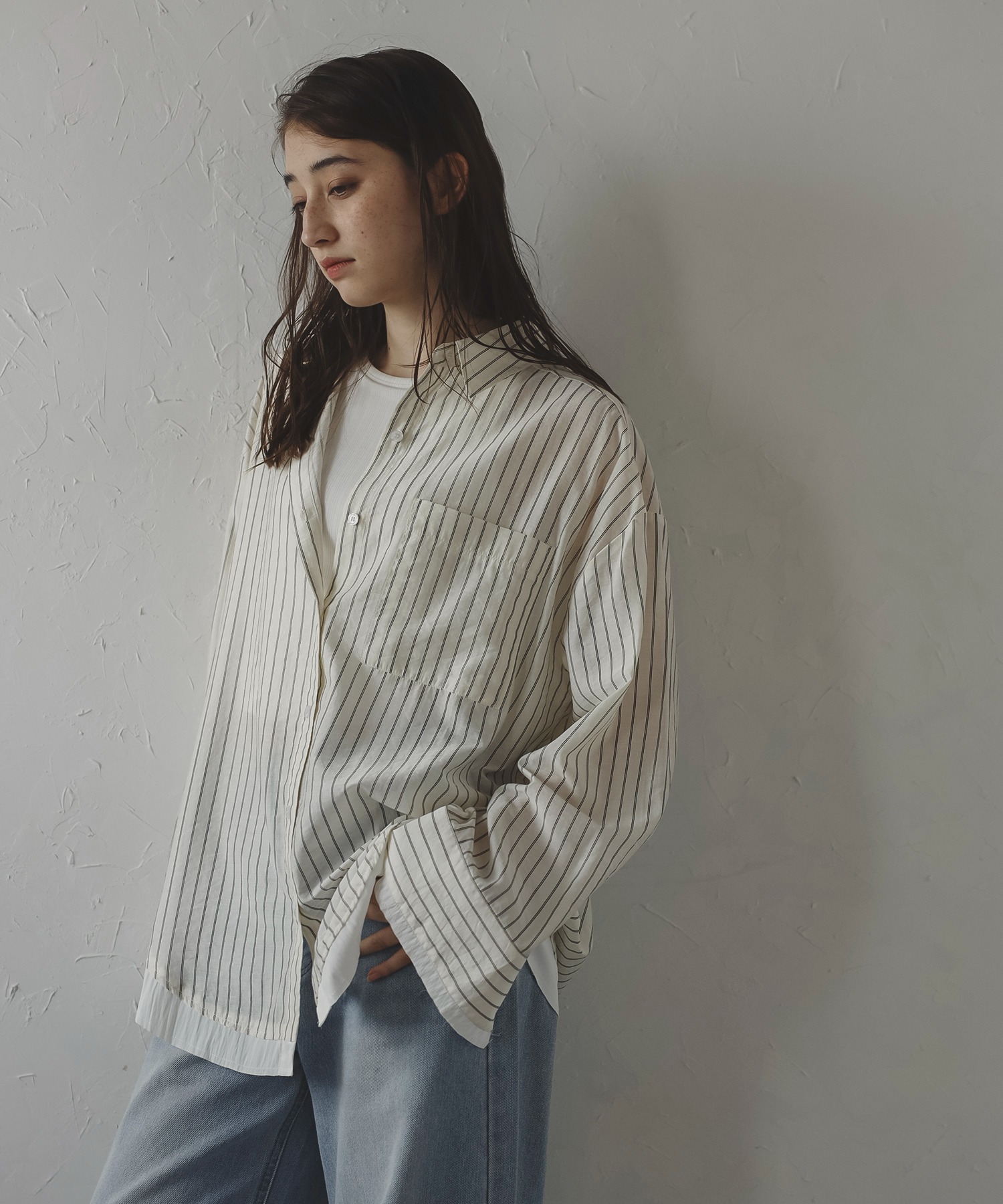 model：H164 着用サイズ：FREE