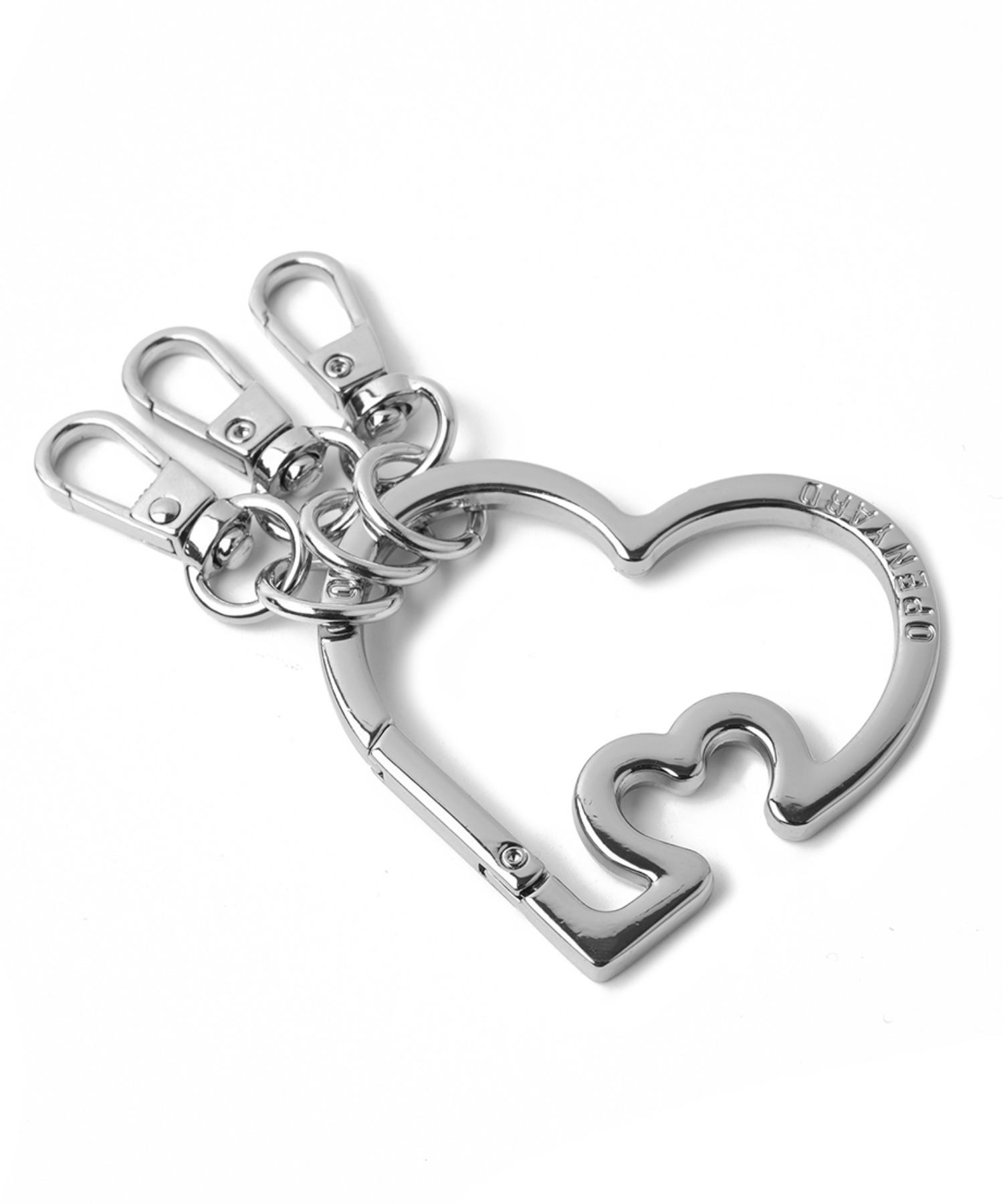 OY/オーワイ』 HEART CARABINER KEYRING/ハートカラビナキーリング OY