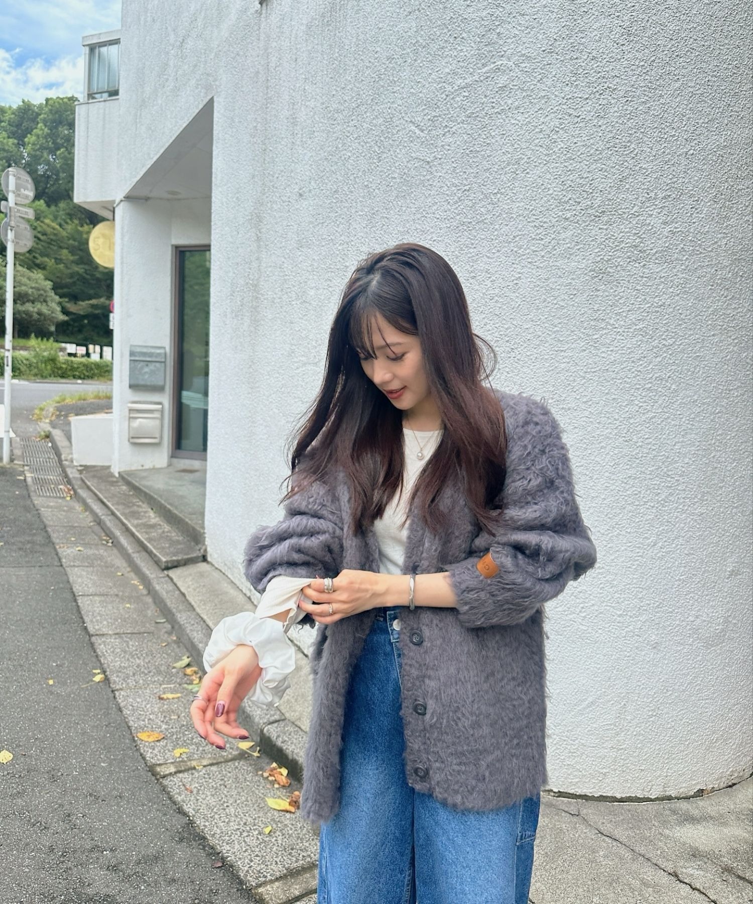 model：H153 着用サイズ：FREE