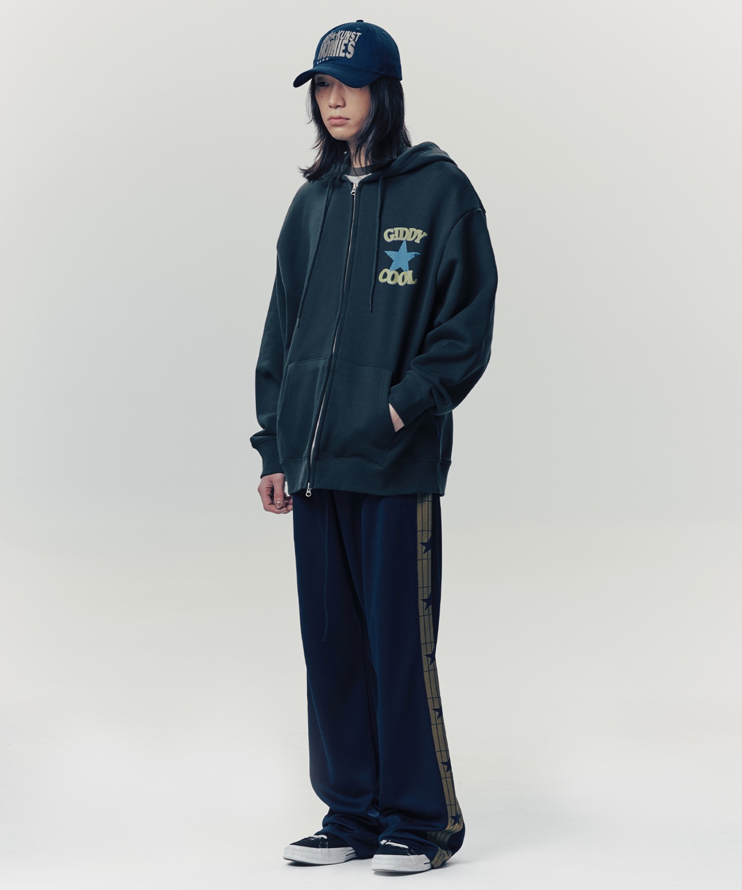 A'GEM/9 × .kom 『ISTKUNST/イストクンスト』G&C HOOD ZIP UP/G&C