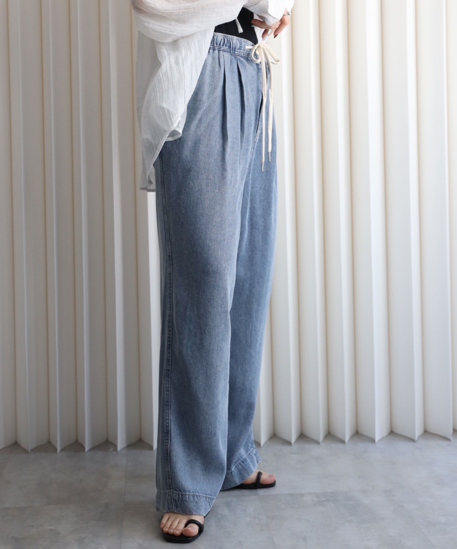model：164cm. 着用サイズ：FREE