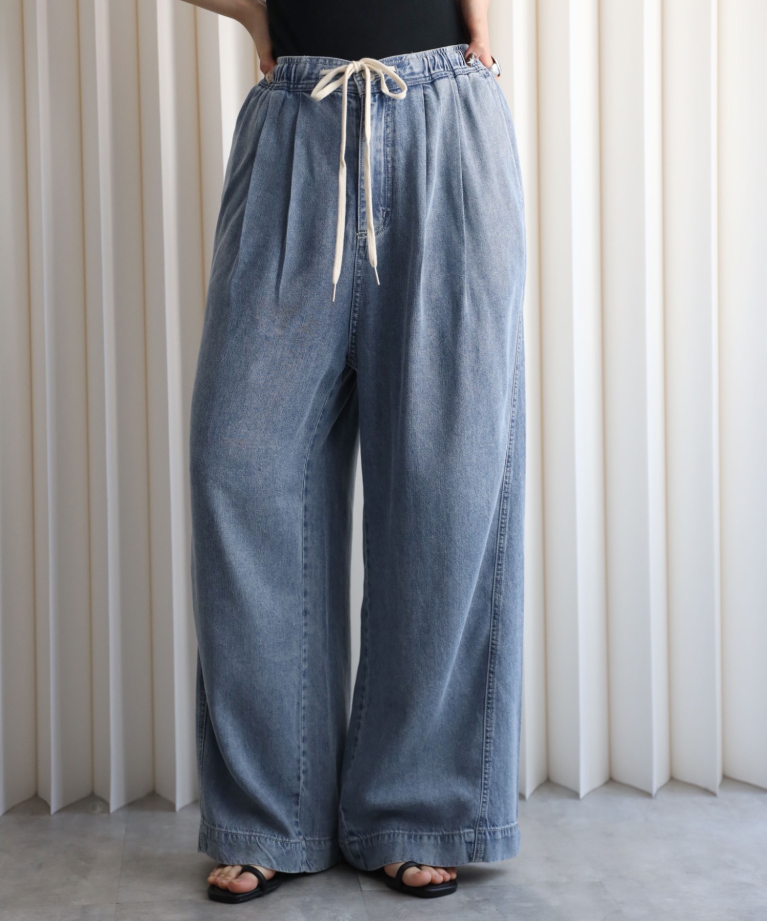 model：164cm. 着用サイズ：FREE