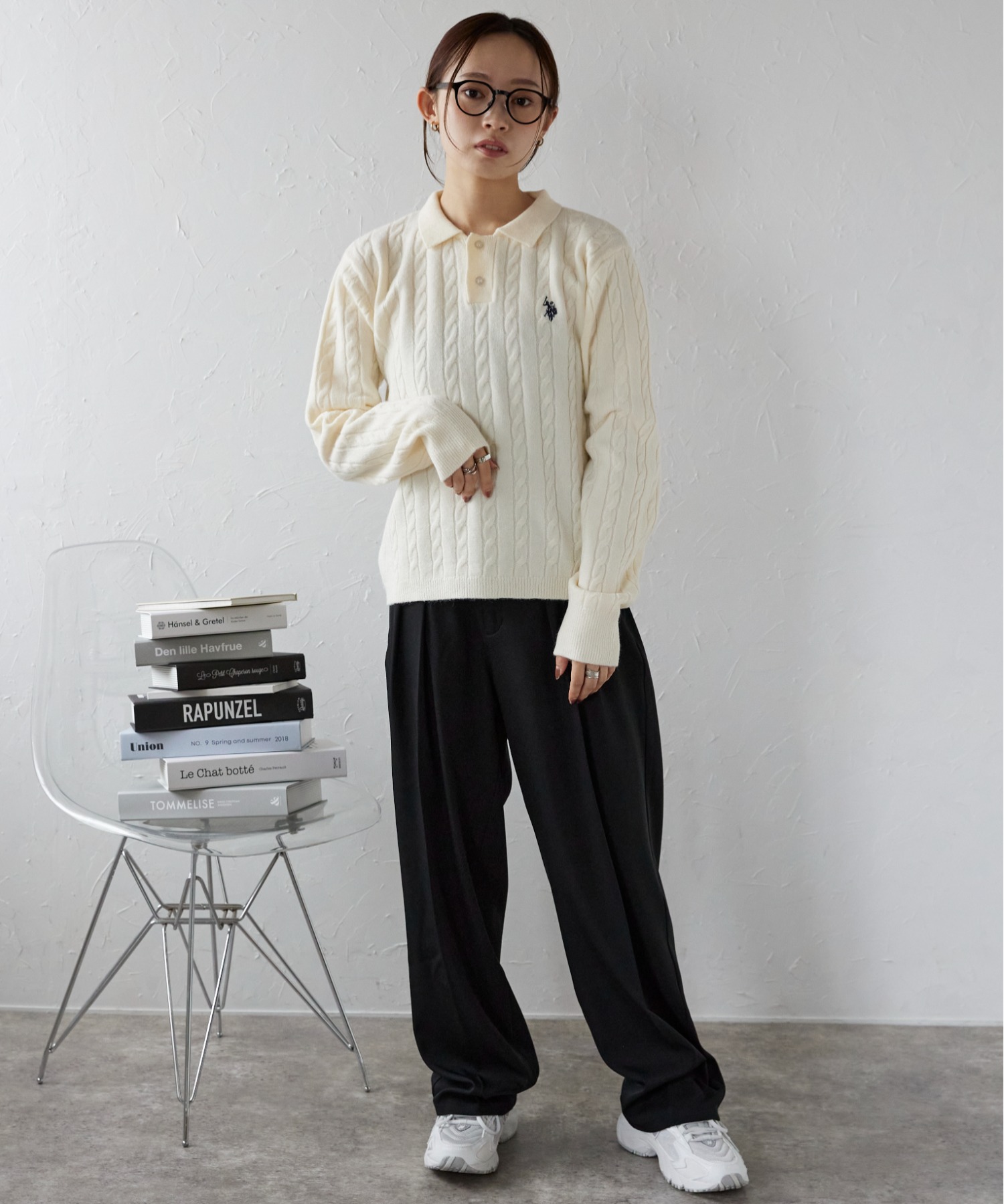 model：158cm 着用サイズ：M
