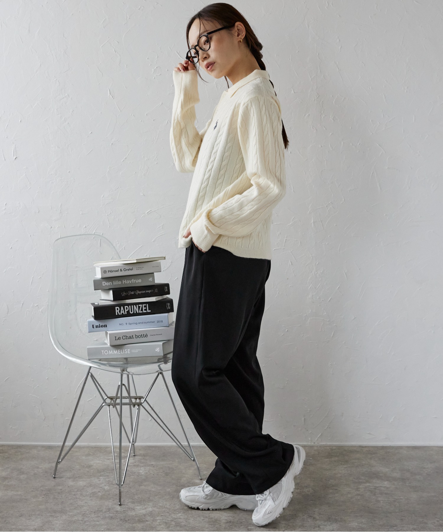 model：158cm 着用サイズ：M