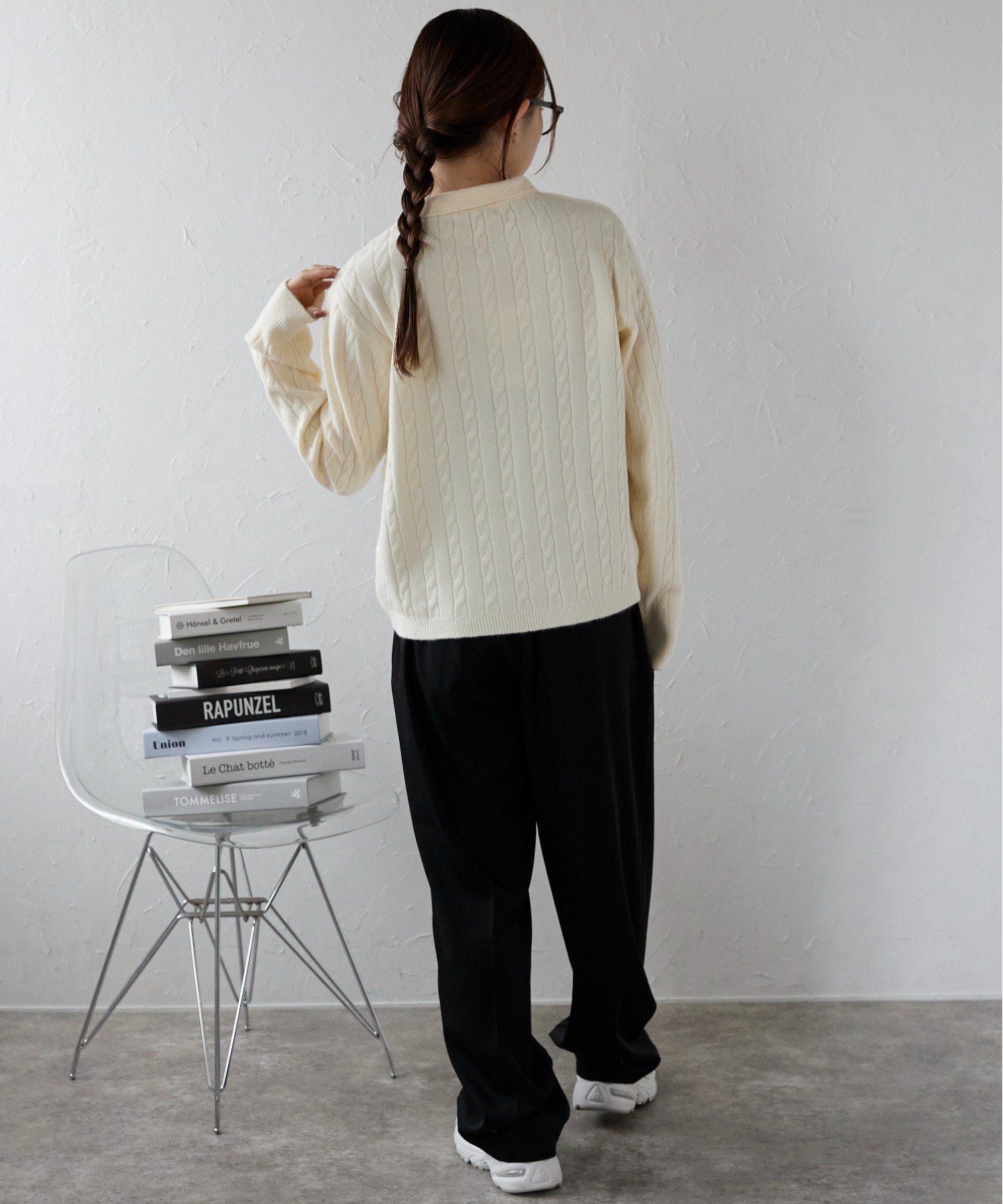 model：158cm 着用サイズ：M