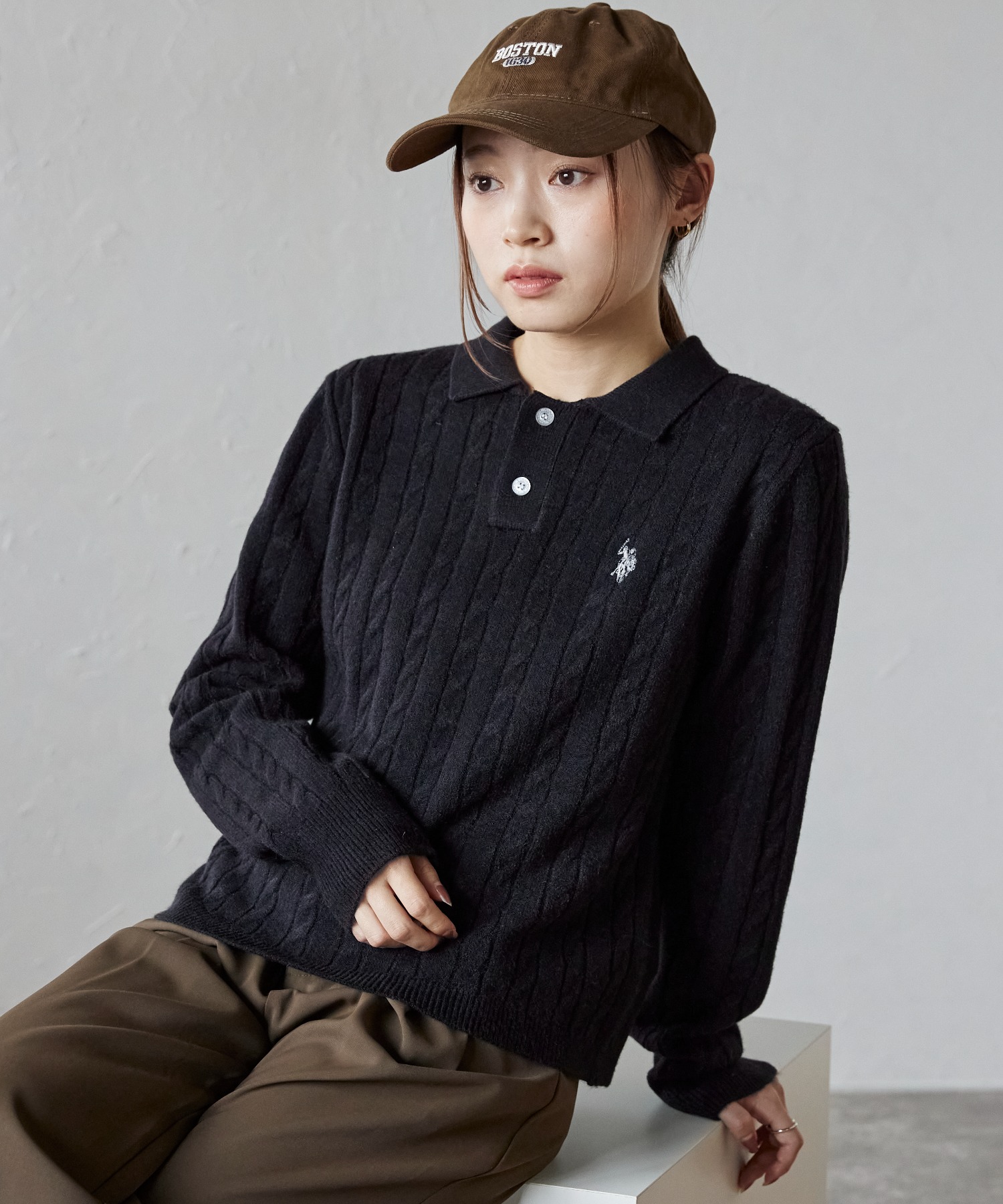 model：158cm 着用サイズ：M