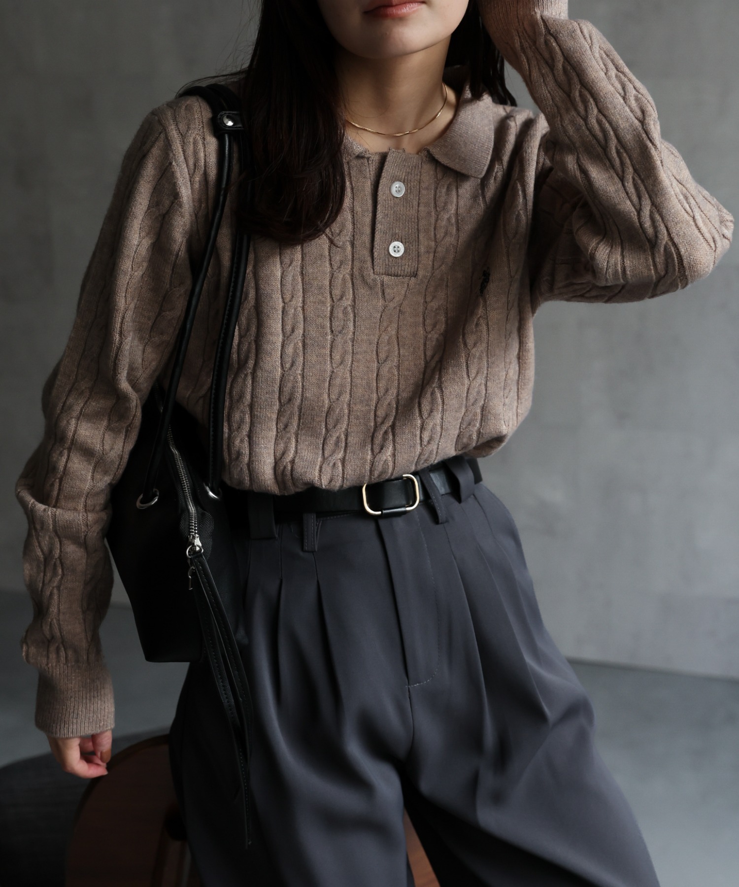 model：156cm 着用サイズ：M