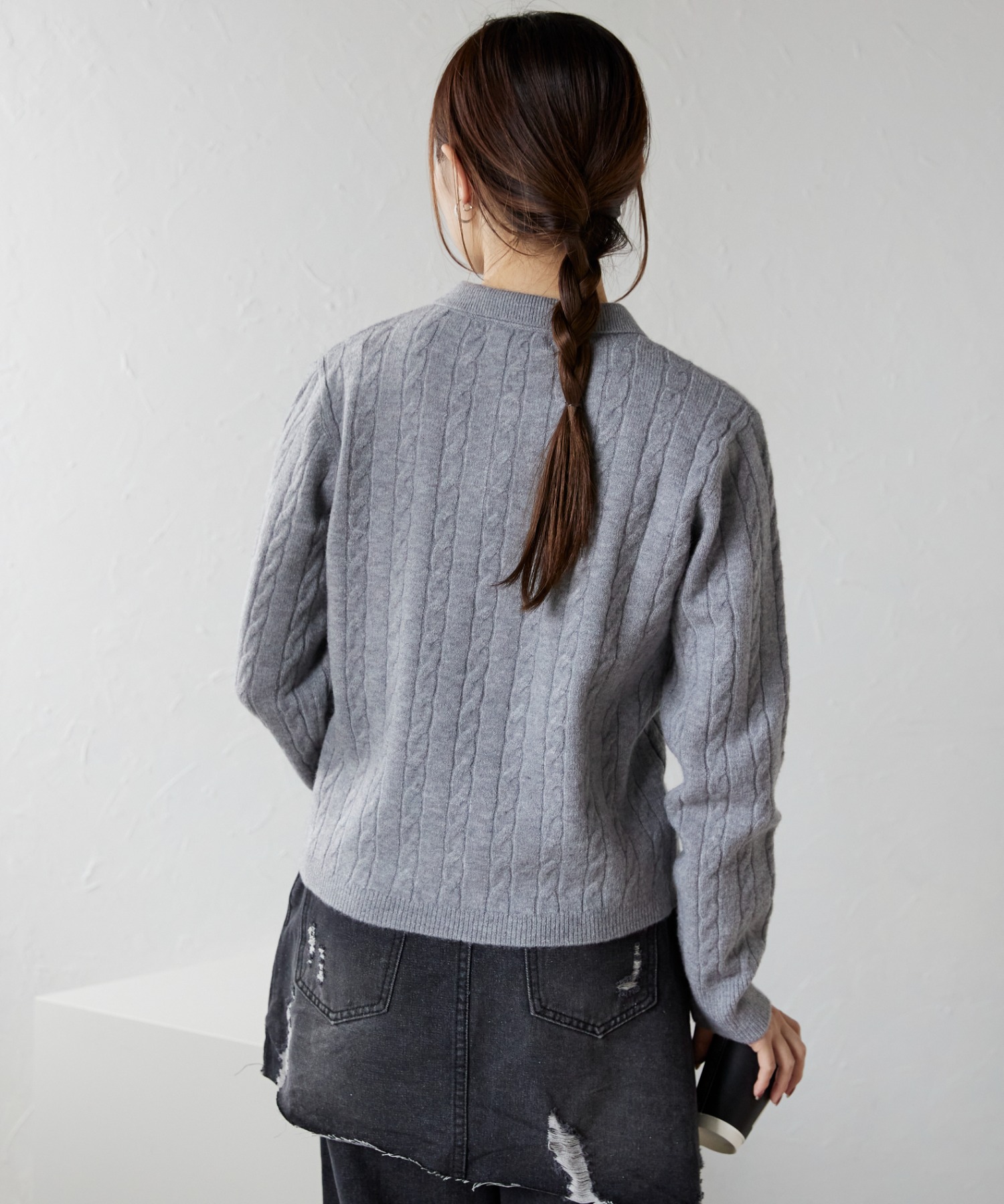 model：158cm 着用サイズ：M