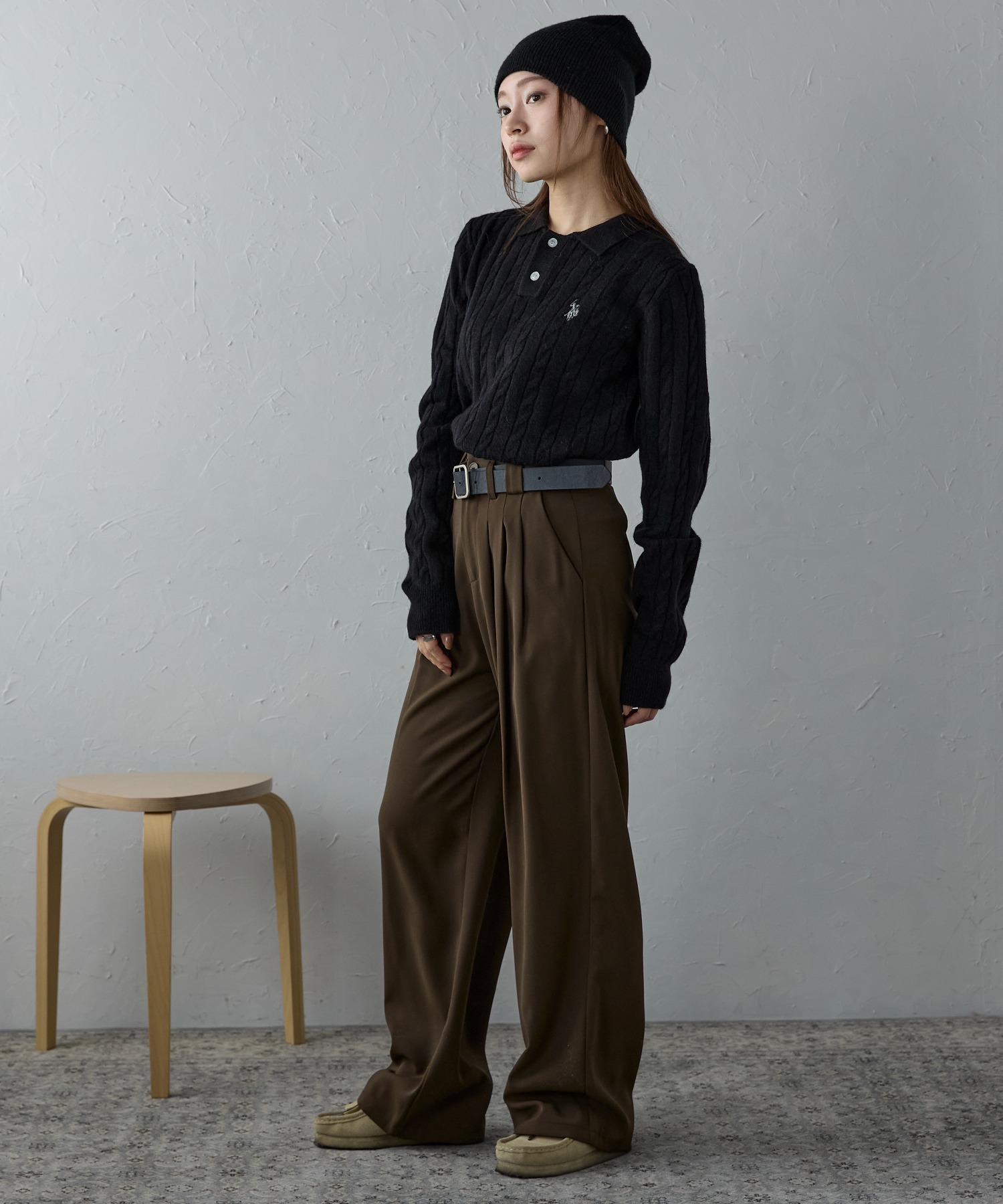 model：158cm 着用サイズ：M