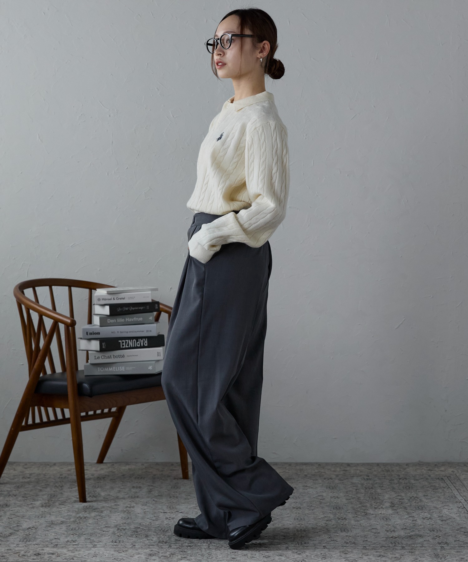 model：158cm 着用サイズ：M