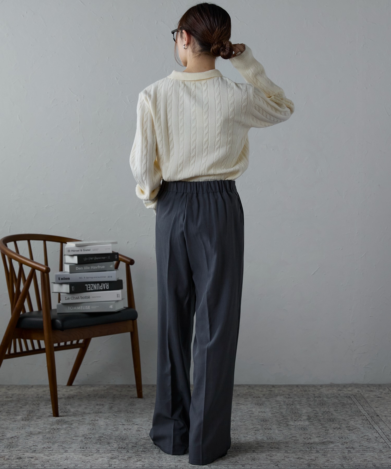 model：158cm 着用サイズ：M