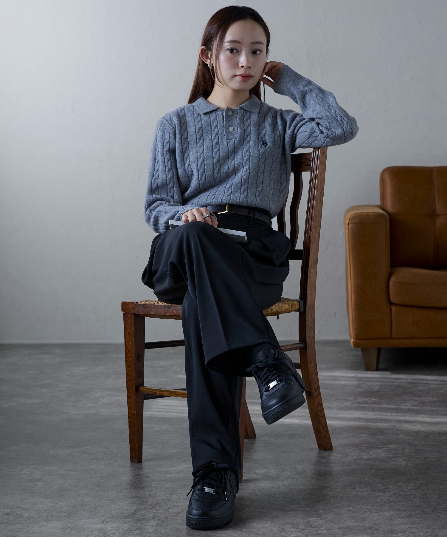 model：158cm 着用サイズ：M