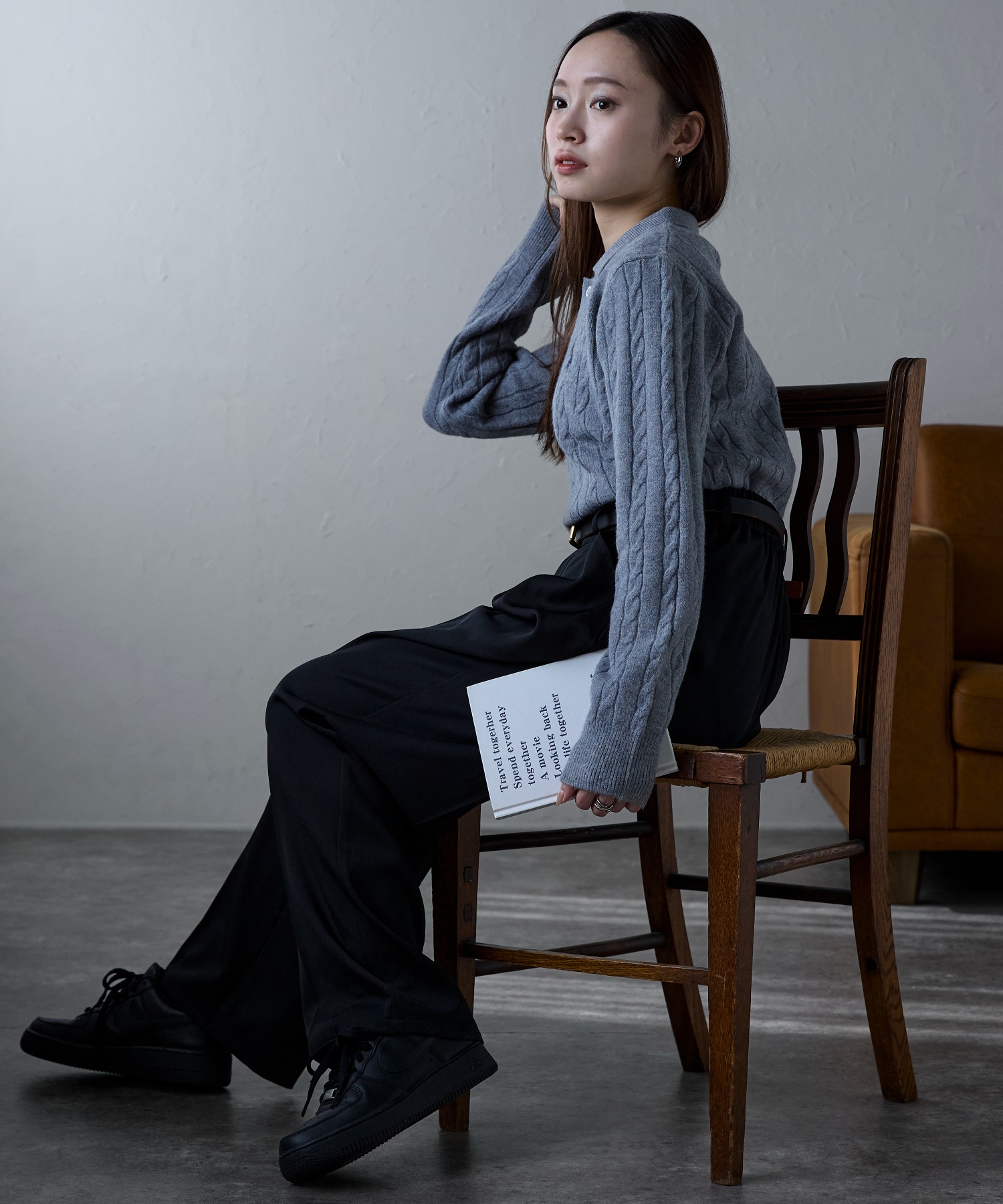 model：158cm 着用サイズ：M