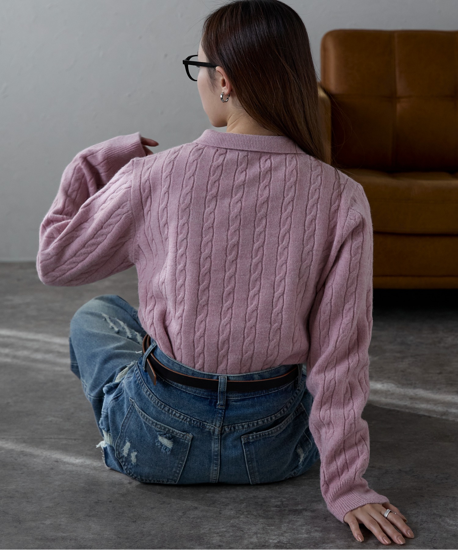 model：158cm 着用サイズ：M