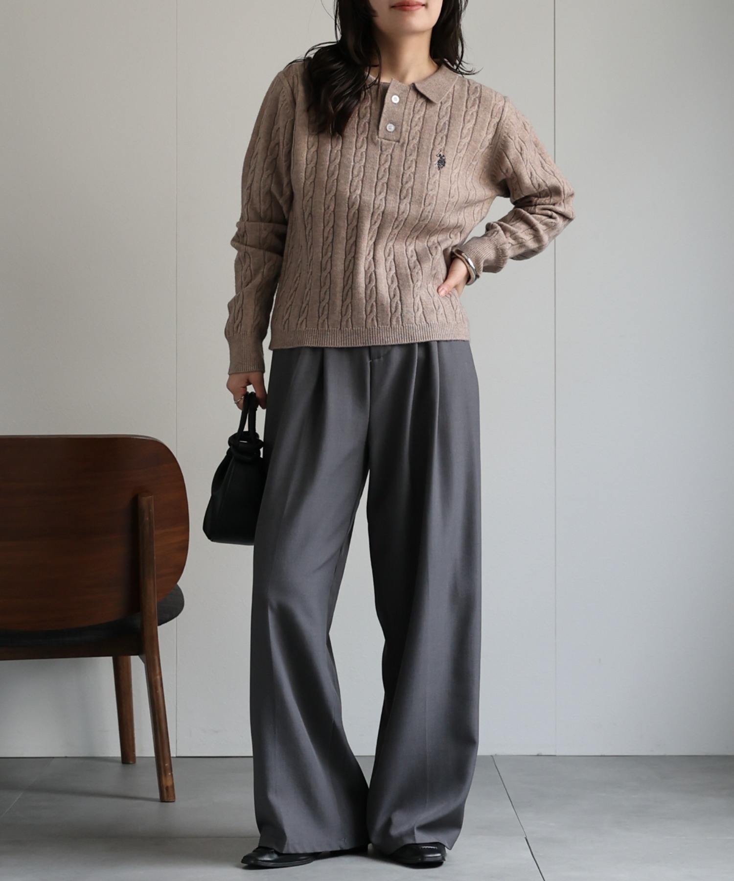 model：156cm 着用サイズ：M