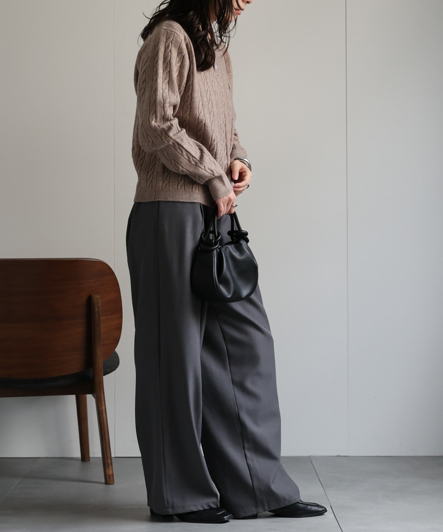 model：156cm 着用サイズ：M