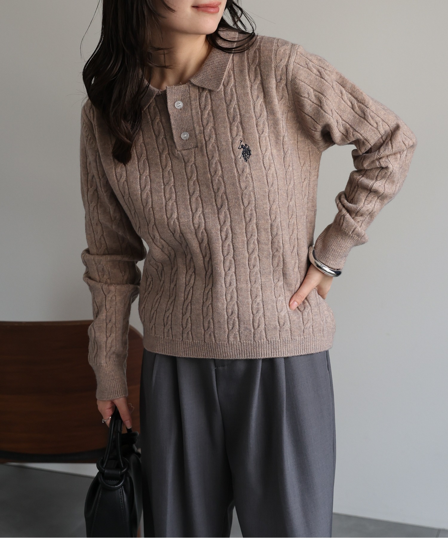 model：156cm 着用サイズ：M