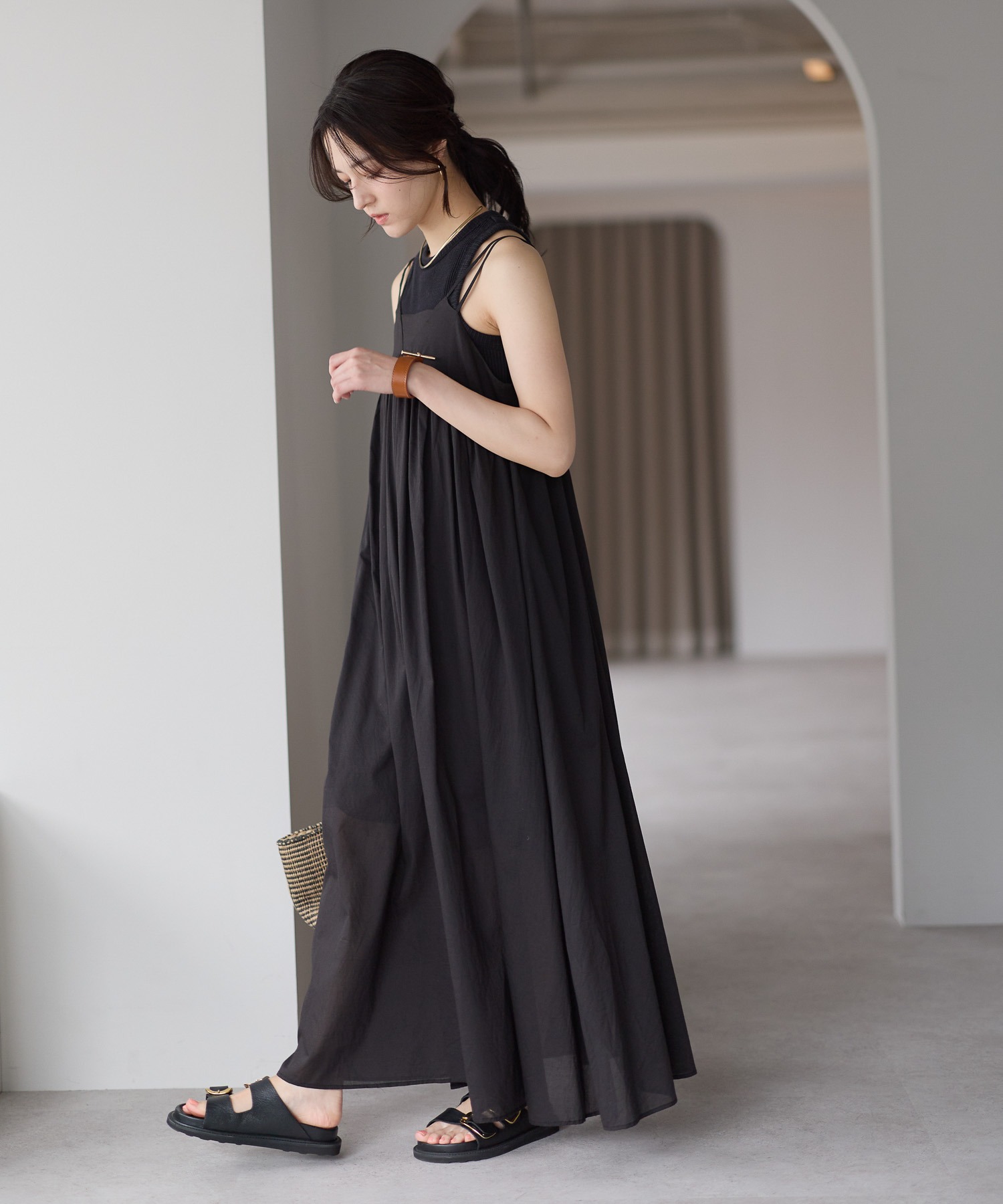 model：161cm 着用サイズ：M