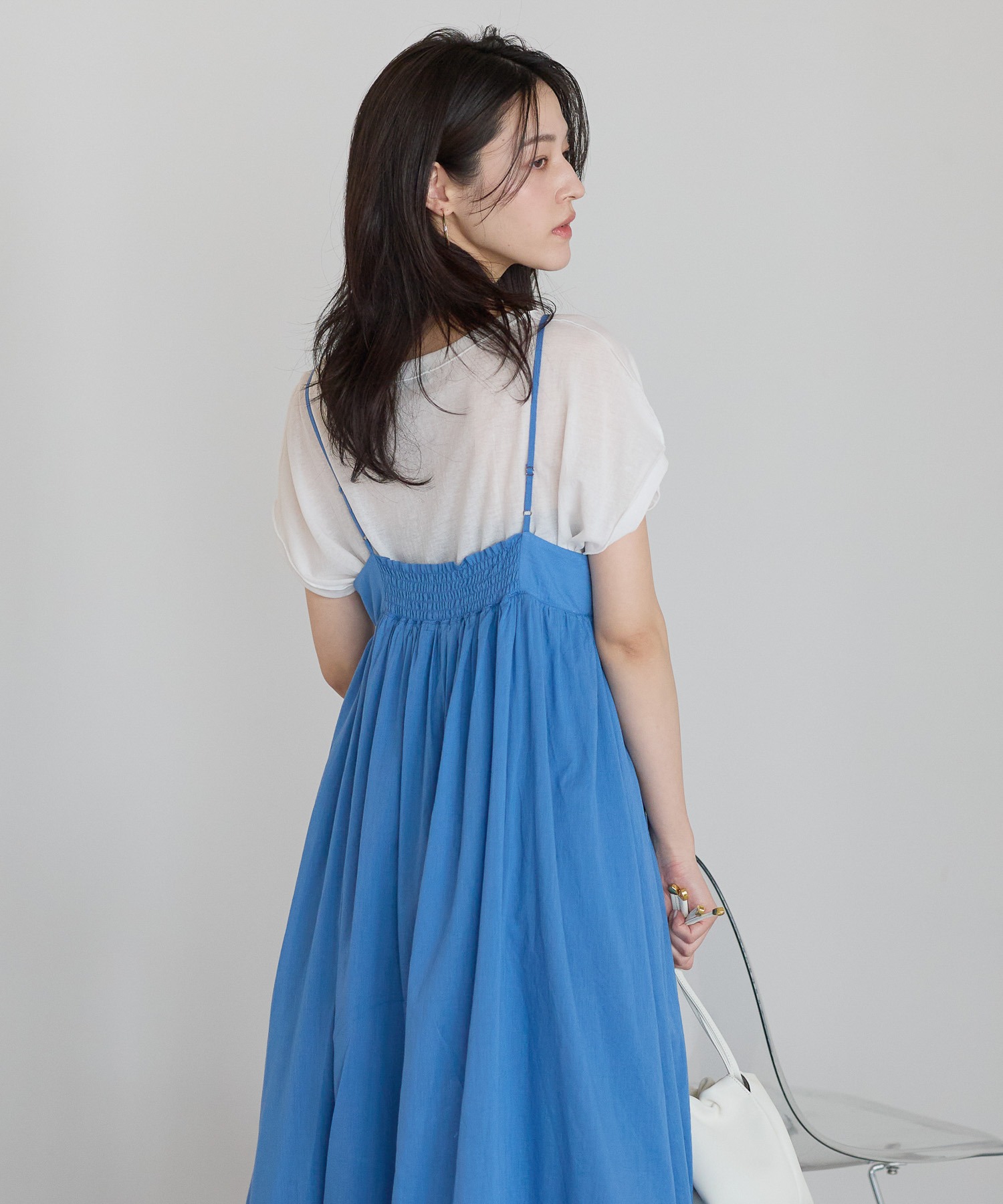 model：161cm 着用サイズ：M