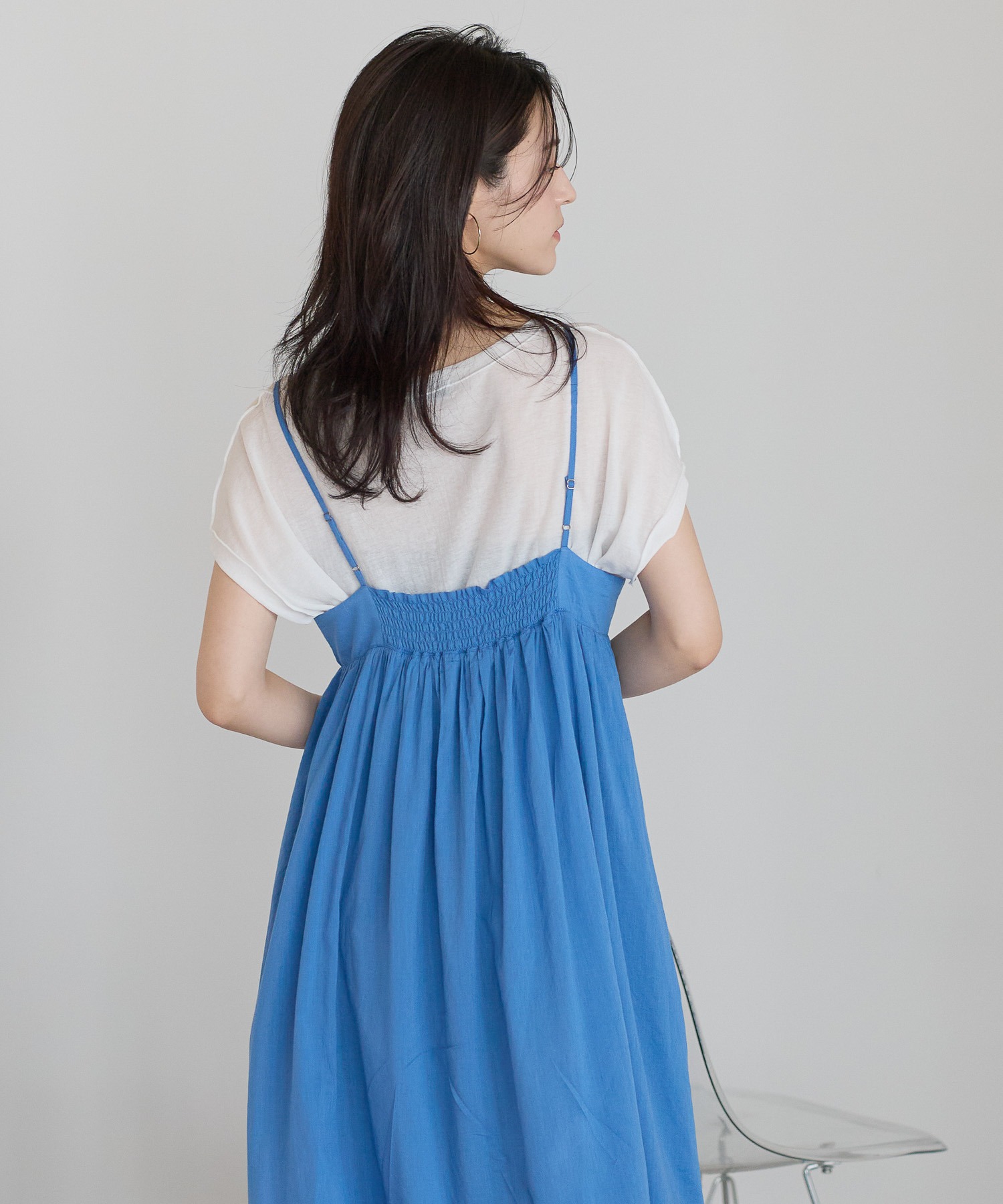 model：161cm 着用サイズ：M