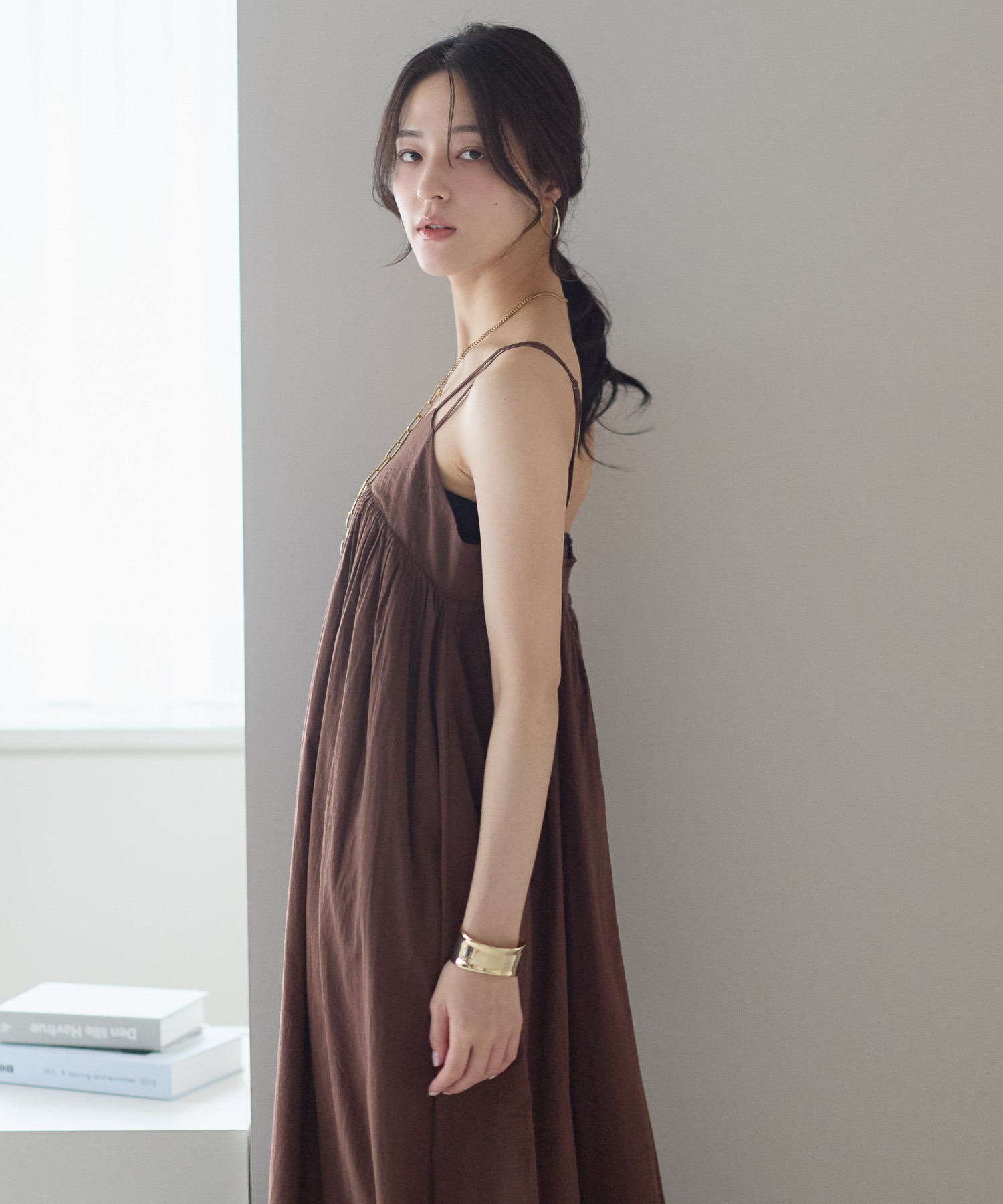 model：161cm 着用サイズ：M