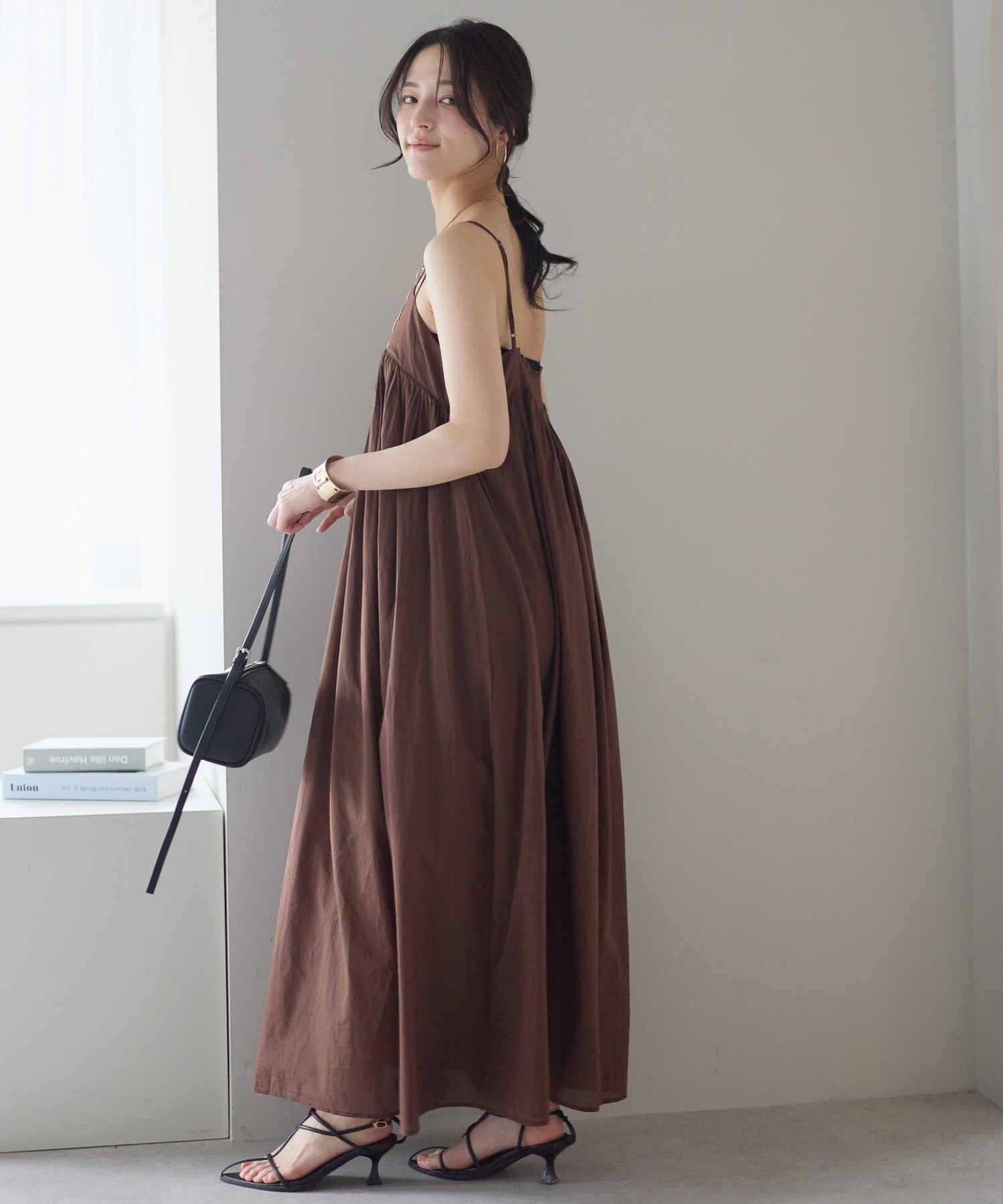 model：161cm 着用サイズ：M