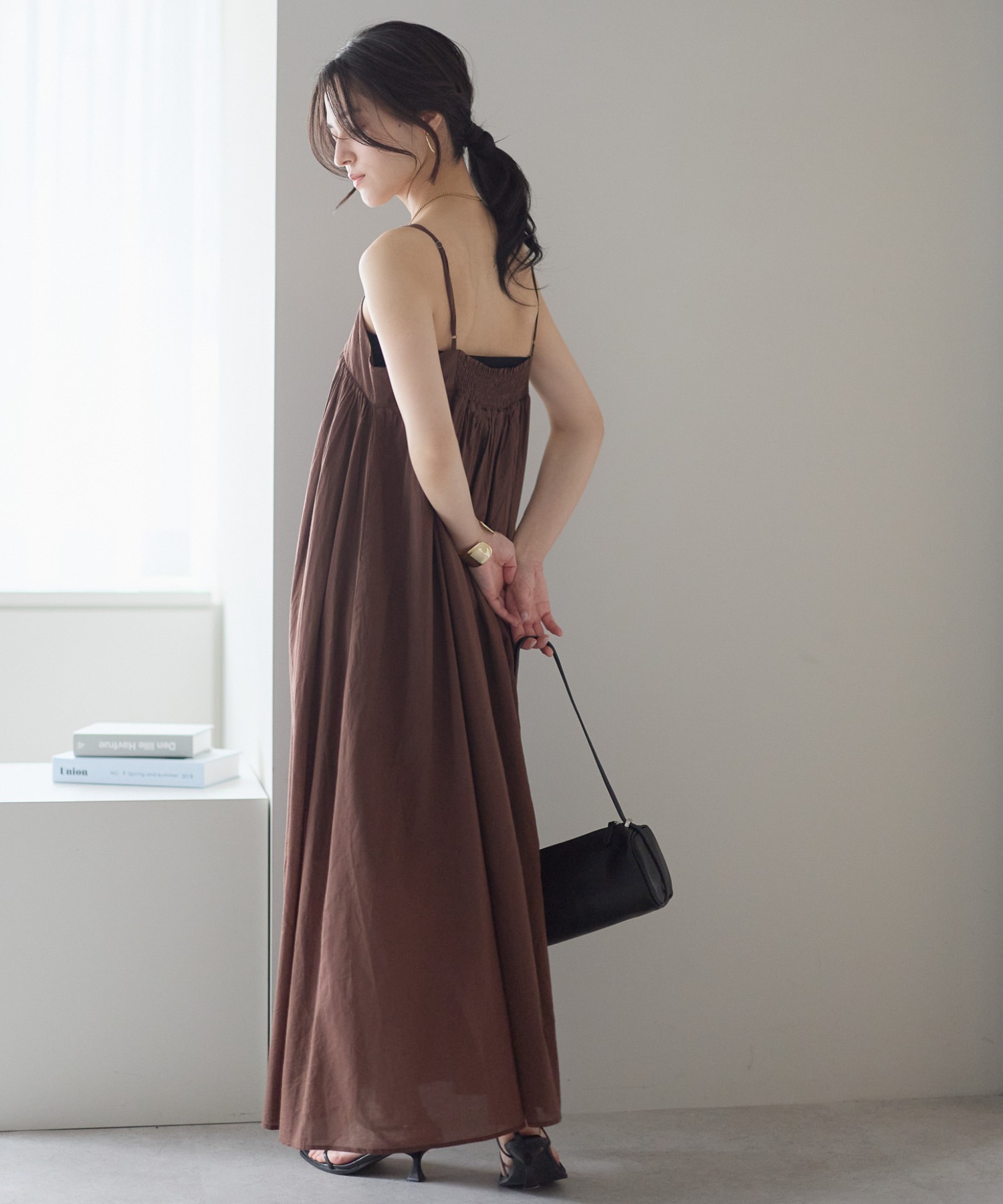 model：161cm 着用サイズ：M