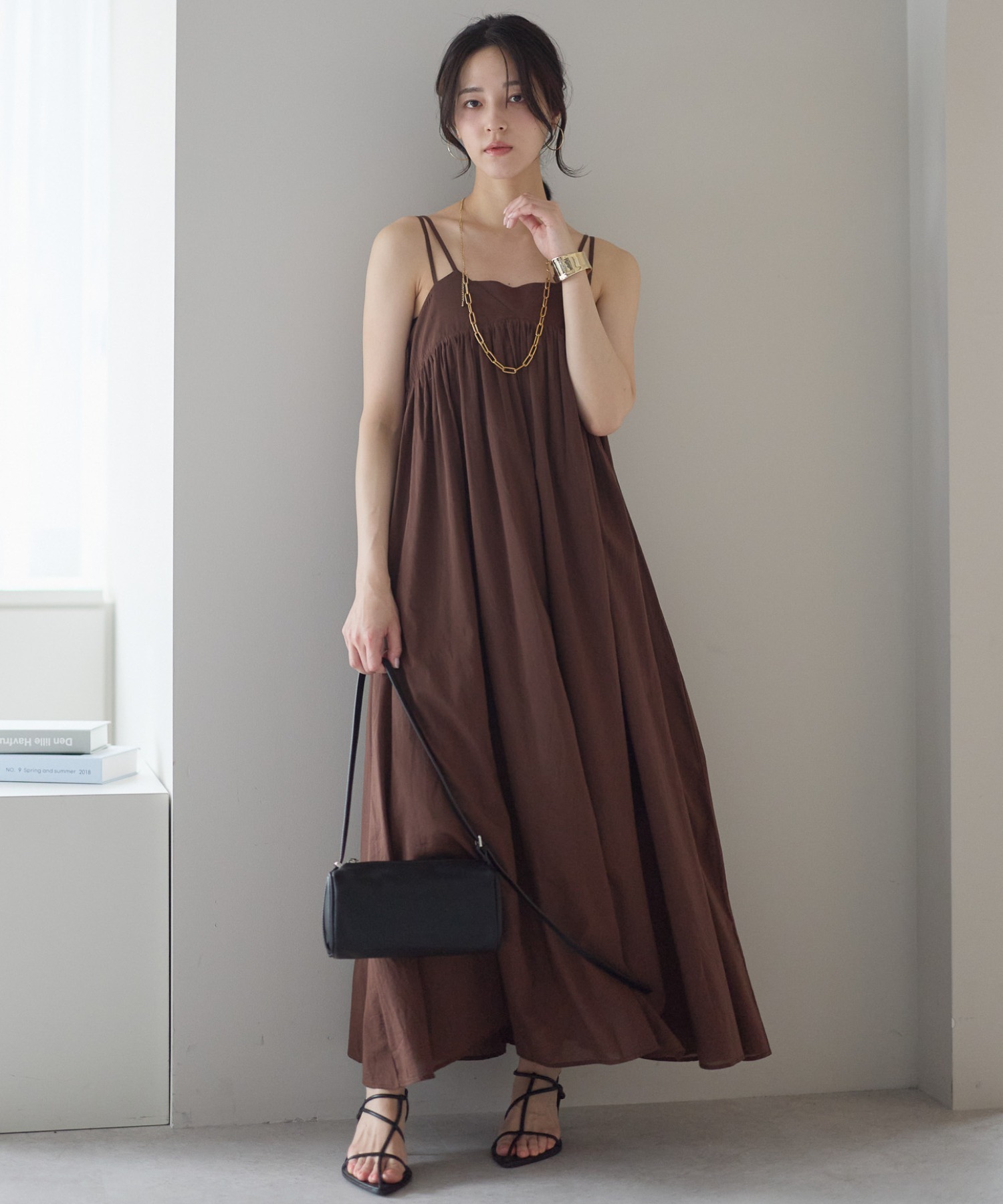 model：161cm 着用サイズ：M