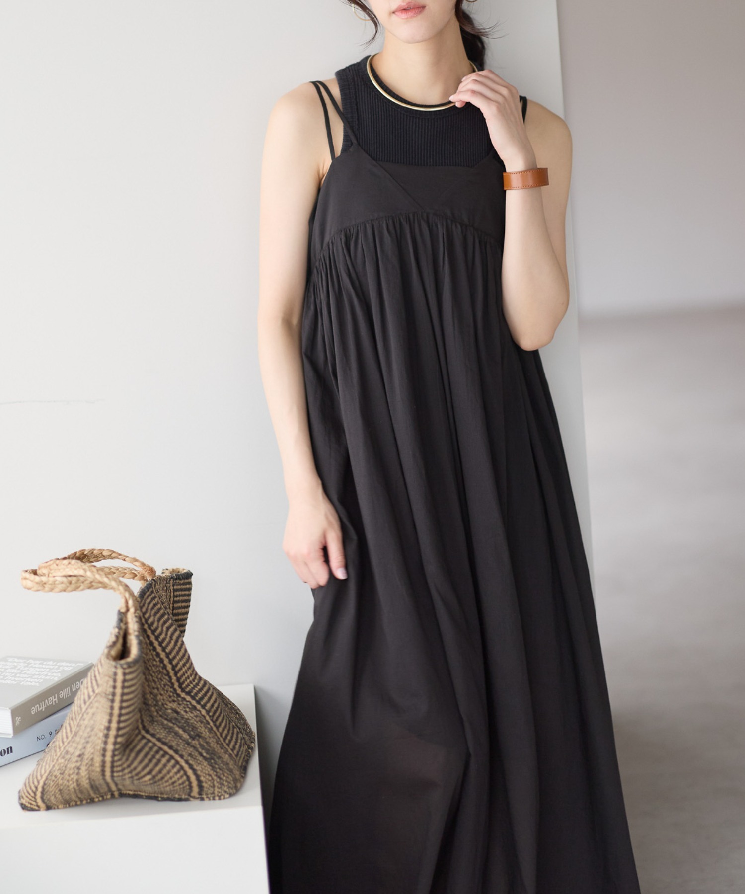 model：161cm 着用サイズ：M