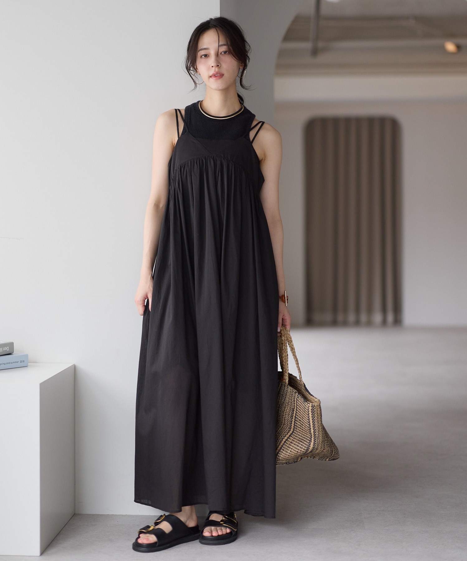 model：161cm 着用サイズ：M