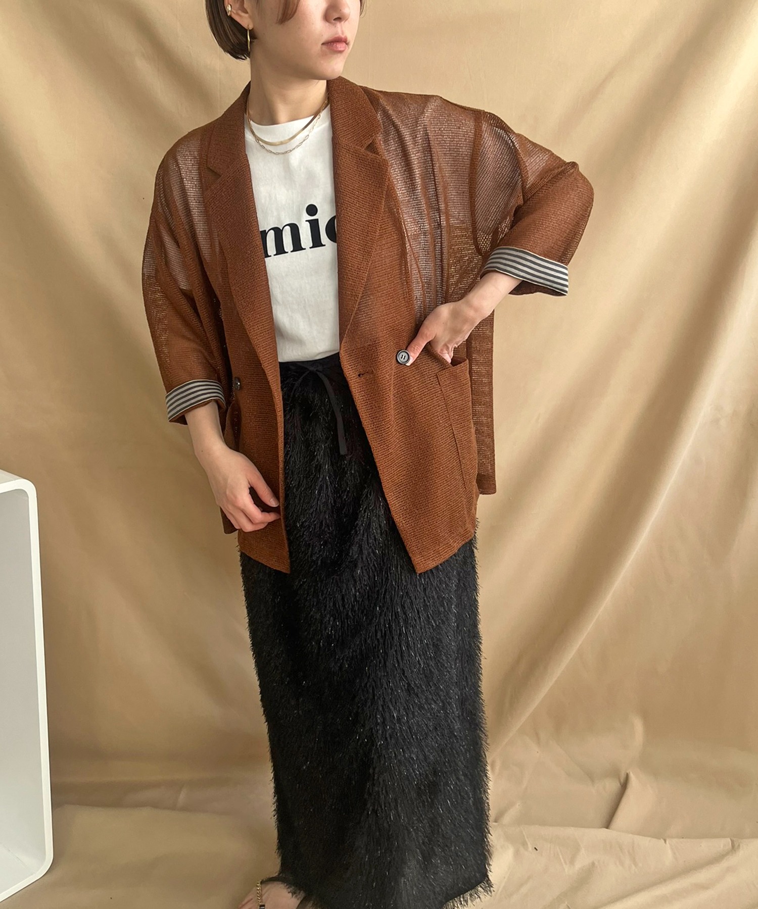 メッシュジャケット LHELBIE│Eimee Law & LHELBIE 公式オンラインストア 