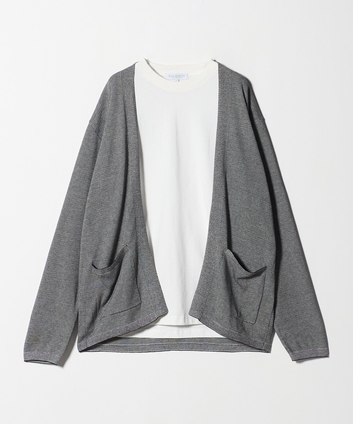Haiger Jacket + T-shirt — чёрный сет: куртка Haiger и футболка (сет «A Day In The Life»)