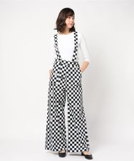 GV1831016 CHCKERD PATTERN COTTON TROUSERS