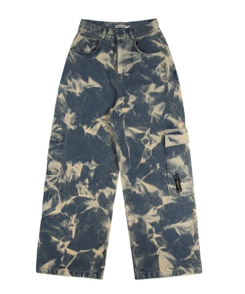 A'GEM/9 × .kom『 FANCY CLUB/ファンシークラブ』RIPPLE WASHING DENIM