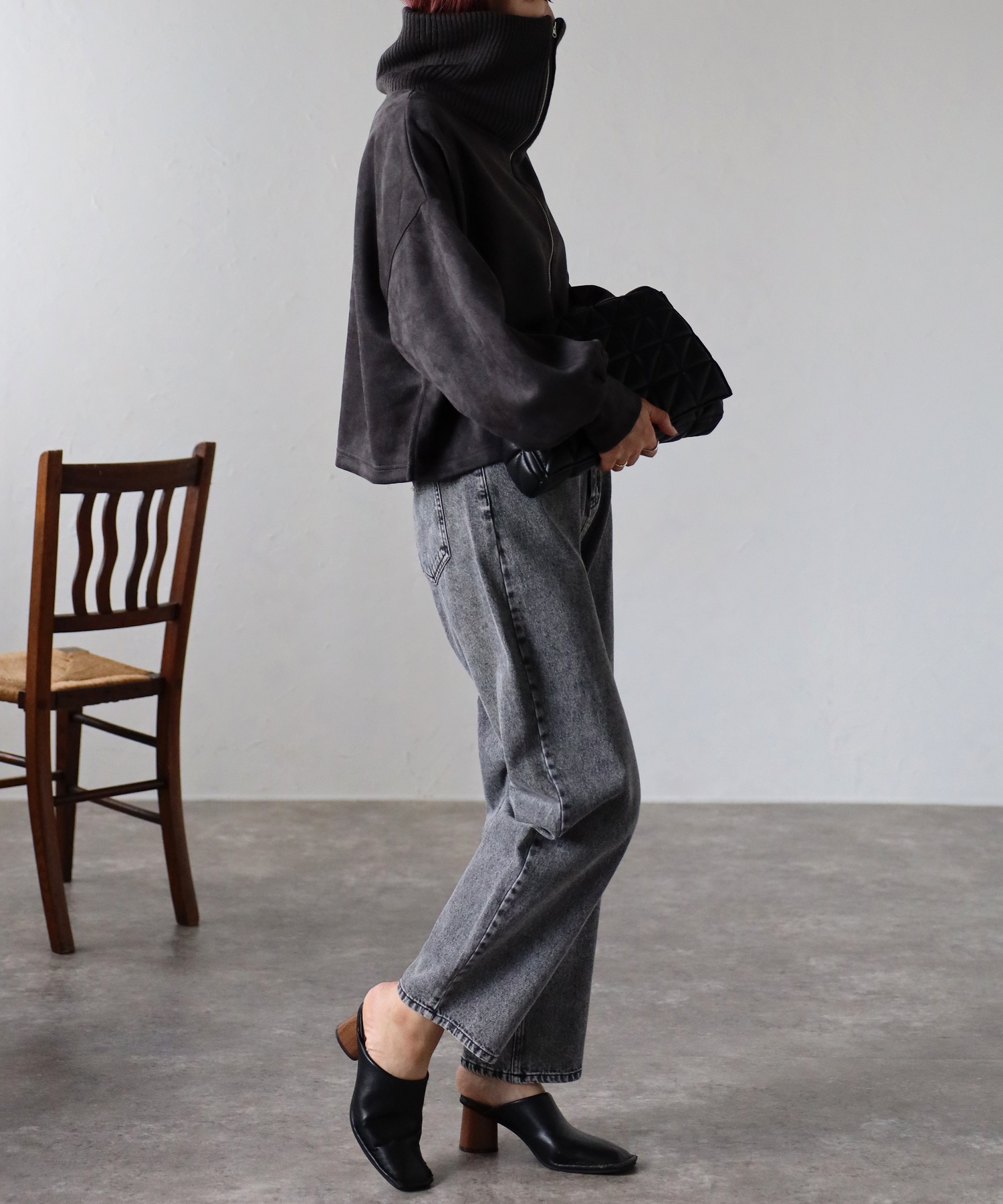 model:162㎝　着用サイズ:FREE