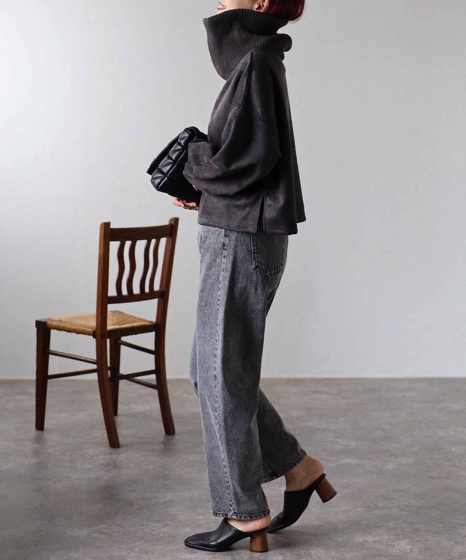model:162㎝　着用サイズ:FREE