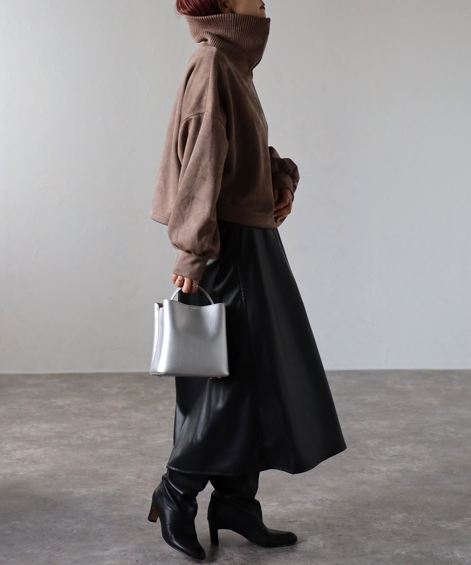 model:162㎝　着用サイズ:FREE