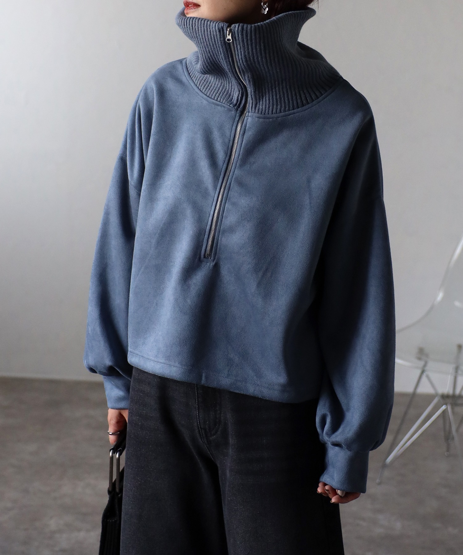 model:162㎝　着用サイズ:FREE