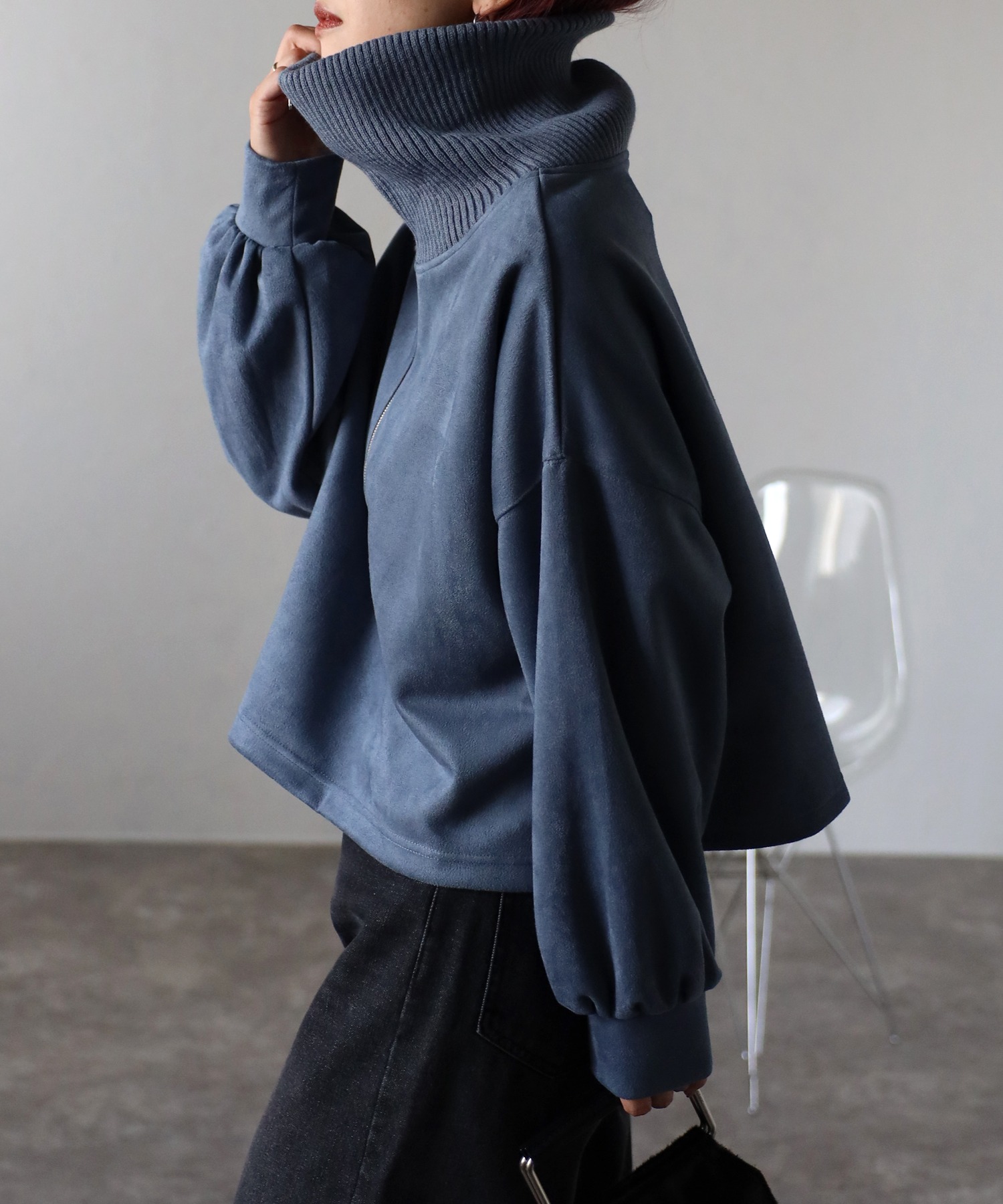 model:162㎝　着用サイズ:FREE